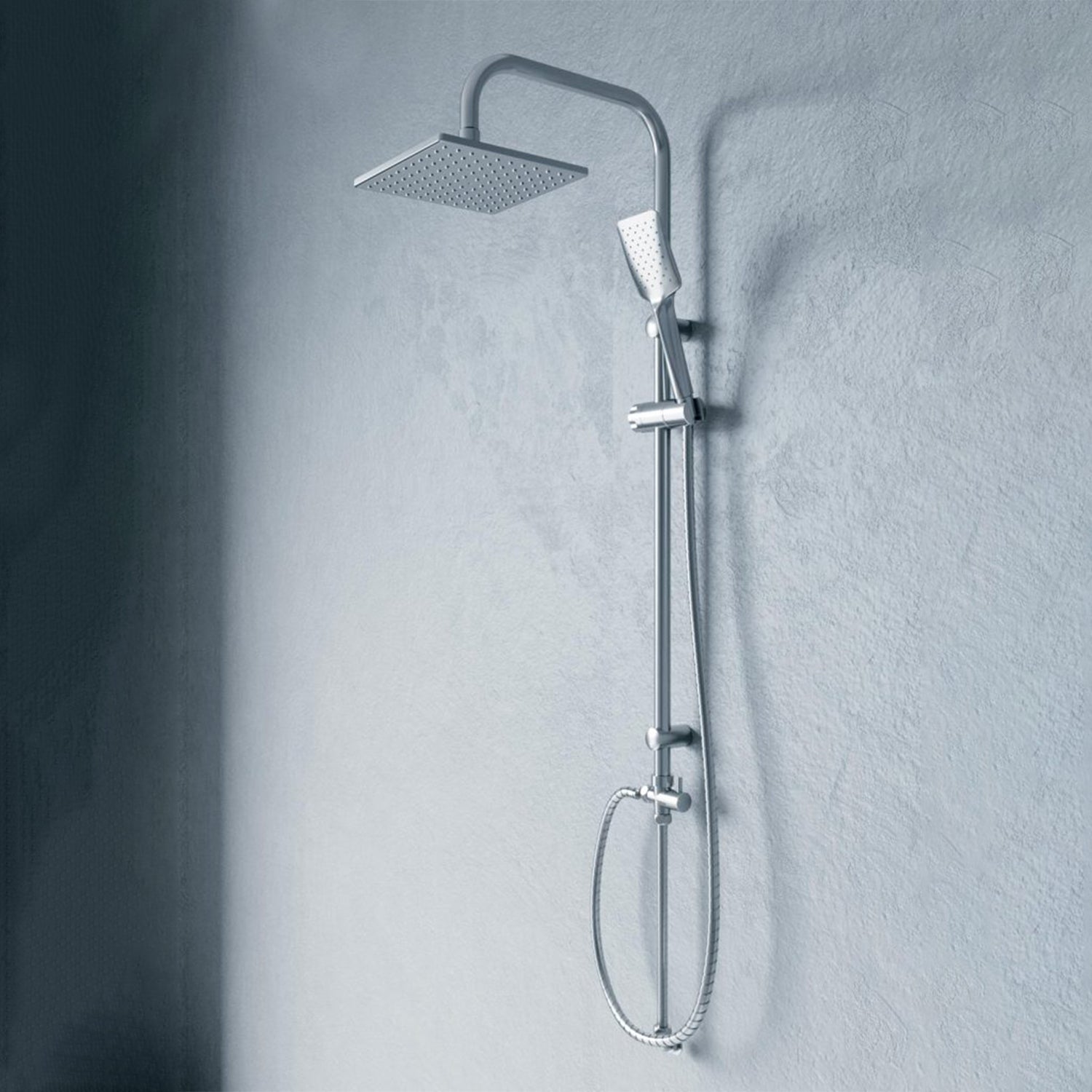 Colonna doccia in acciaio inox DocciaGo modello Nada - Cromo