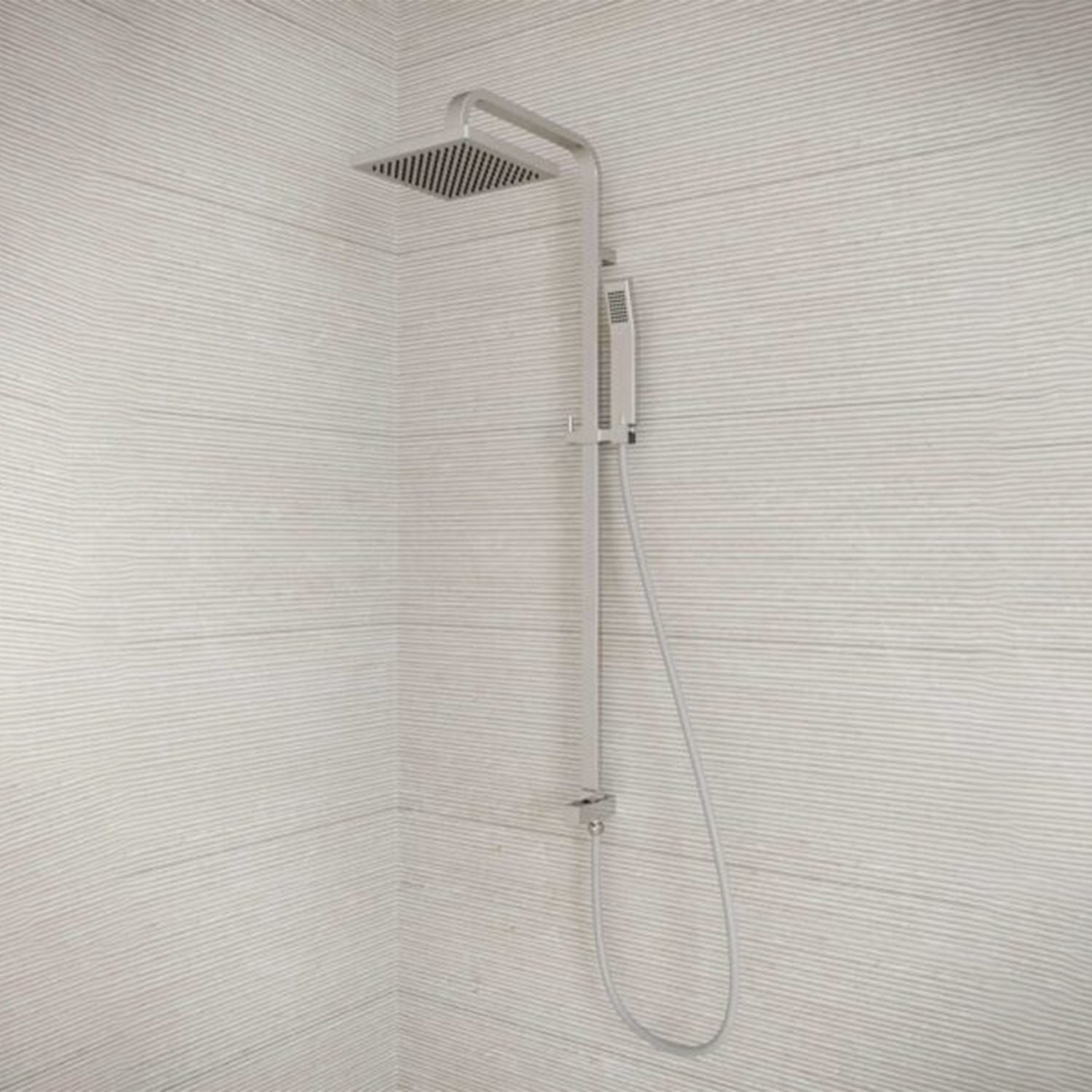 Colonna doccia in acciaio inox DocciaGo modello Lira - Cromo