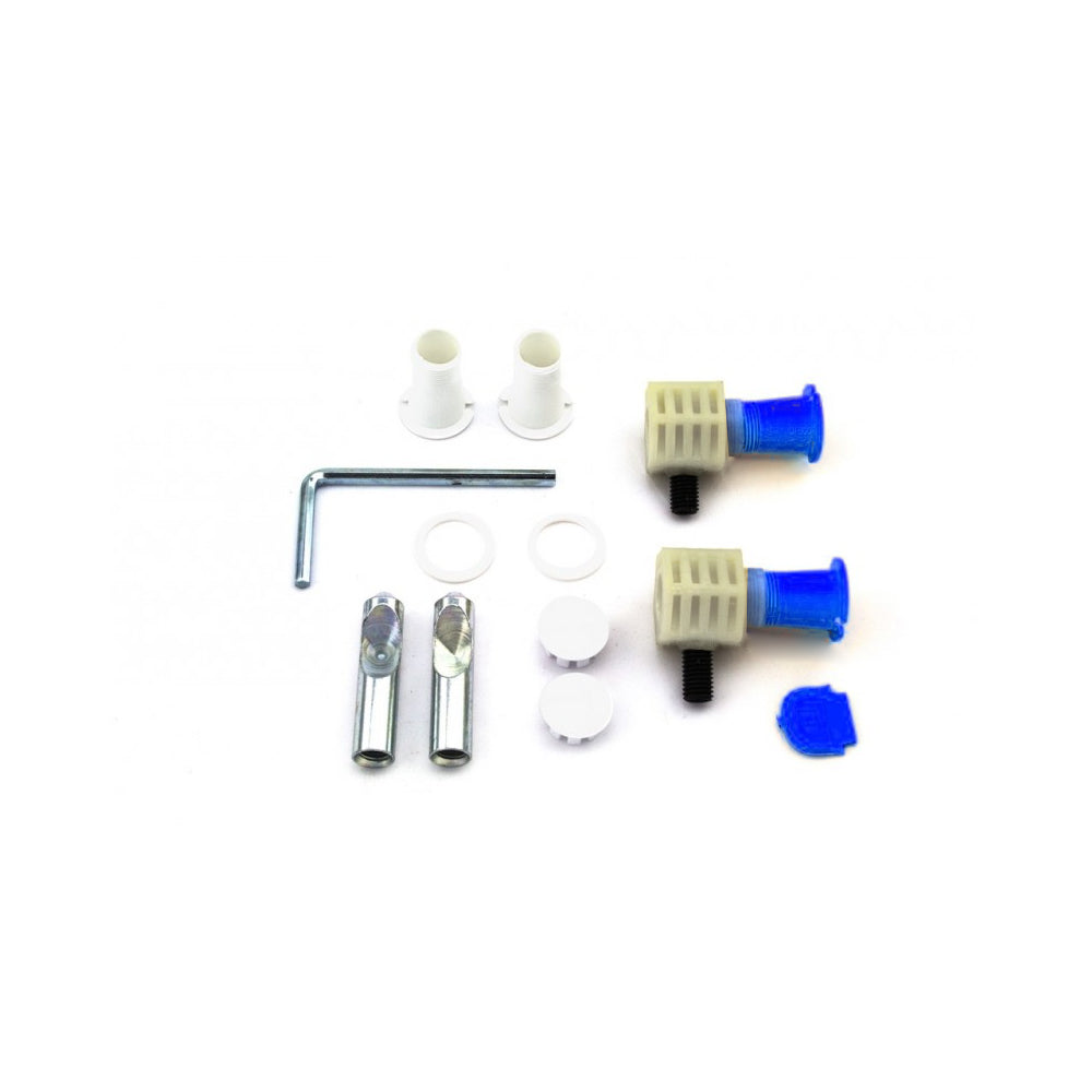  Kit di fissaggio rapido Karal per installazione laterale di un wc e un bidet sospesi alla parete con fori laterali by CeramicStore | Lo specialista del tuo bagno