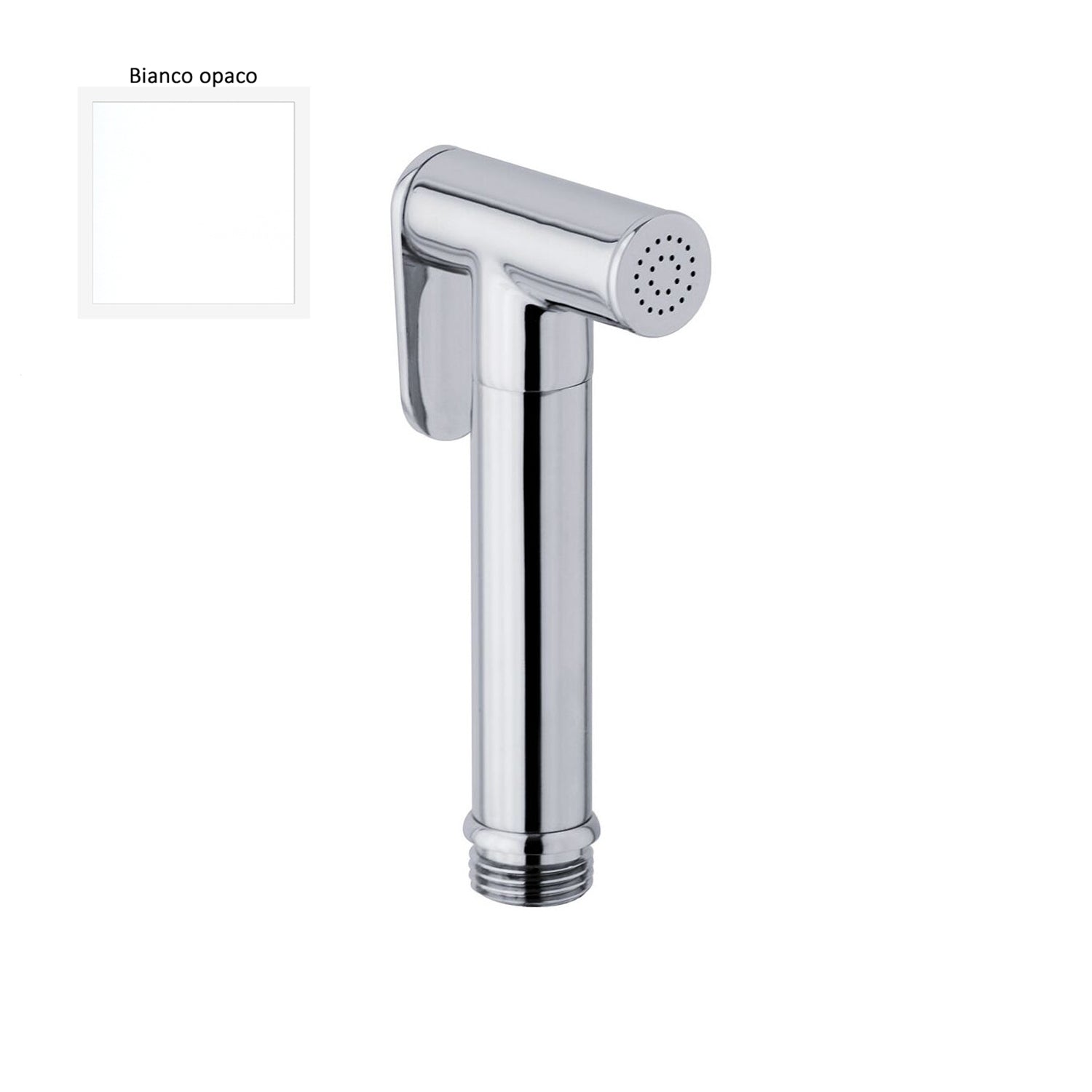 Doccia shut off Reflex in ottone attacco 1/2M bianco by CeramicStore | Lo specialista del tuo bagno