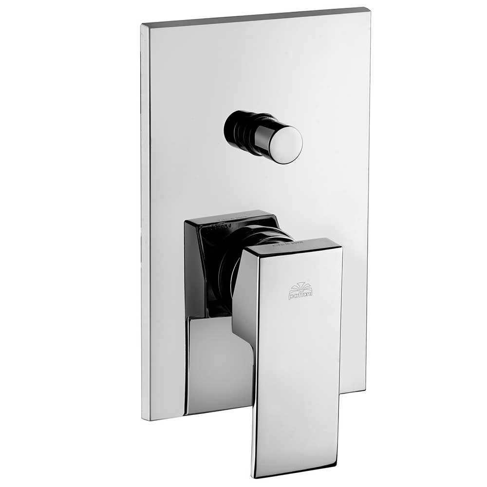 Miscelatore doccia incasso Paffoni Elle con deviatore incorporato e piastra in ABS by CeramicStore | Lo specialista del tuo bagno