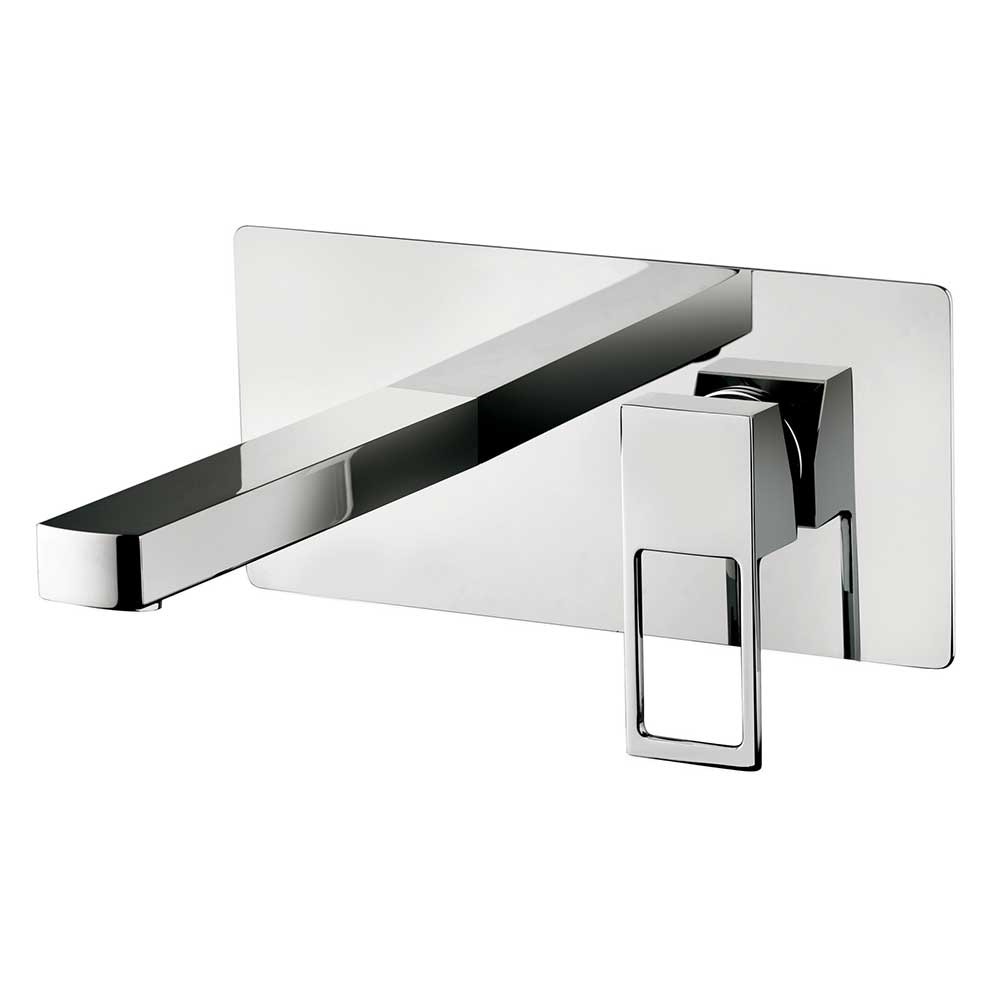  Miscelatore lavabo incasso Paffoni Effe con piastra in acciaio inox by CeramicStore | Lo specialista del tuo bagno