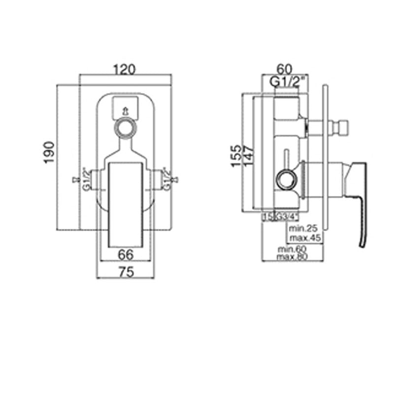  bidet e doccia con deviatore by CeramicStore | Lo specialista del tuo bagno