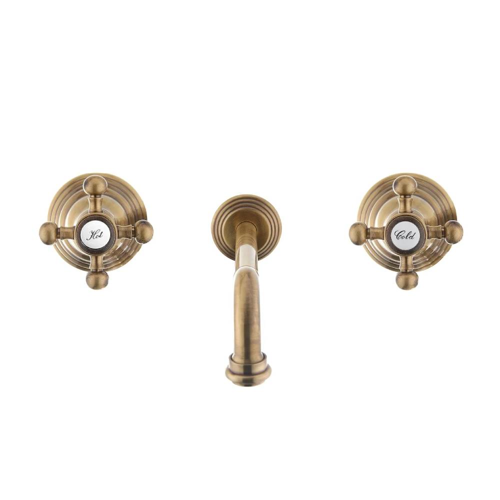 Batteria lavabo incasso 3 fori serie Belinda modello FBLV008BR colore bronzo Paffoni by CeramicStore | Lo specialista del tuo bagno