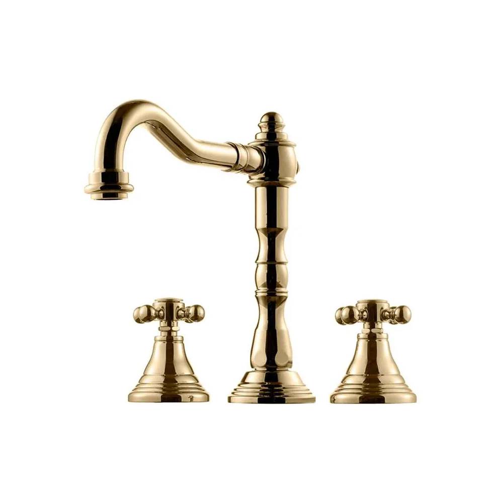 Batteria lavabo serie Belinda modello FBLV055BR colore bronzo Paffoni by CeramicStore | Lo specialista del tuo bagno