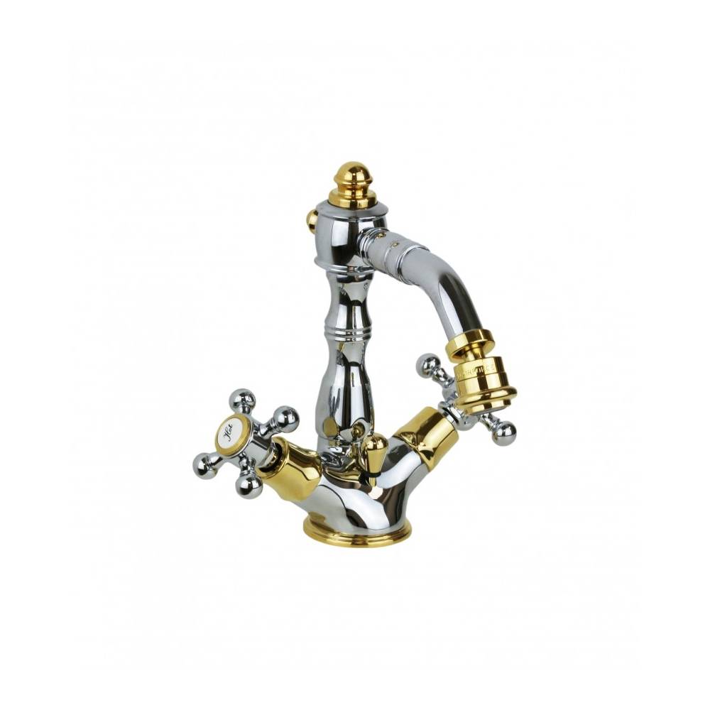 Gruppo monoforo bidet serie Belinda modello FBLV135CO cromato oro Paffoni by CeramicStore | Lo specialista del tuo bagno