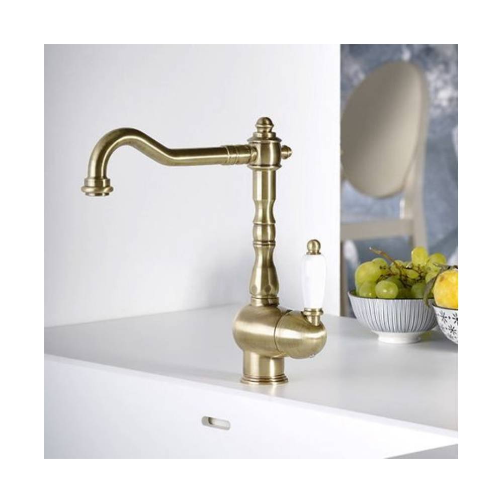  Miscelatore lavello serie Melissa modello FME181BR bronzo Paffoni by CeramicStore | Lo specialista del tuo bagno