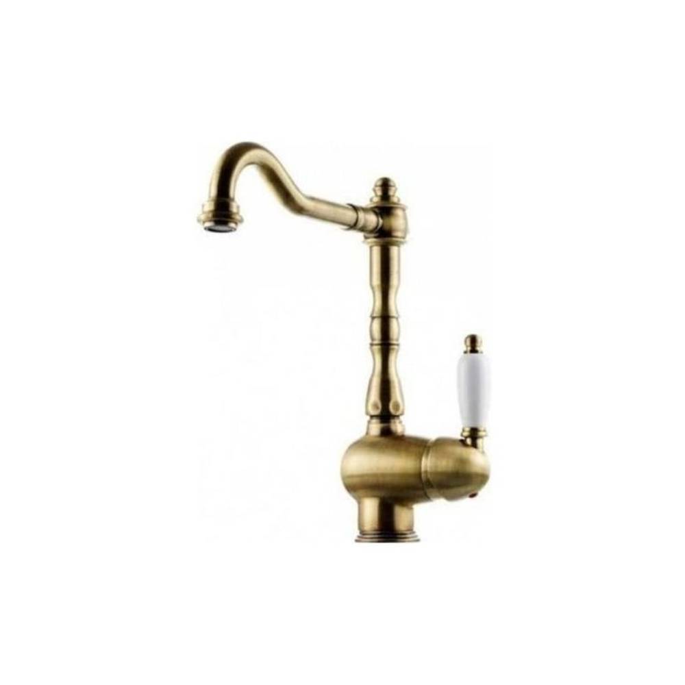 Miscelatore lavello serie Melissa modello FME181BR bronzo Paffoni by CeramicStore | Lo specialista del tuo bagno