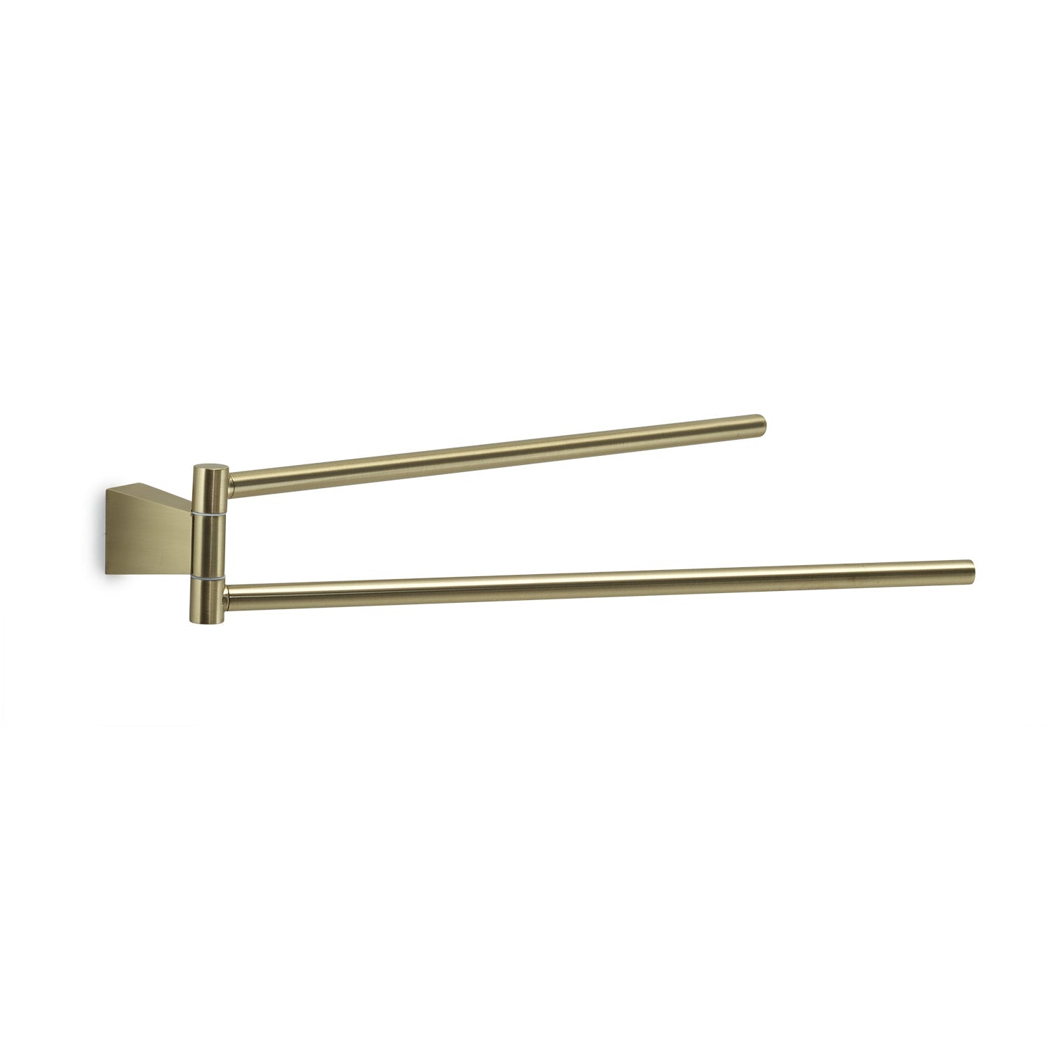 Porta asciugamani a snodo in Acciaio Inox Gedy serie Tonale - Oro Matt by CeramicStore | Lo specialista del tuo bagno