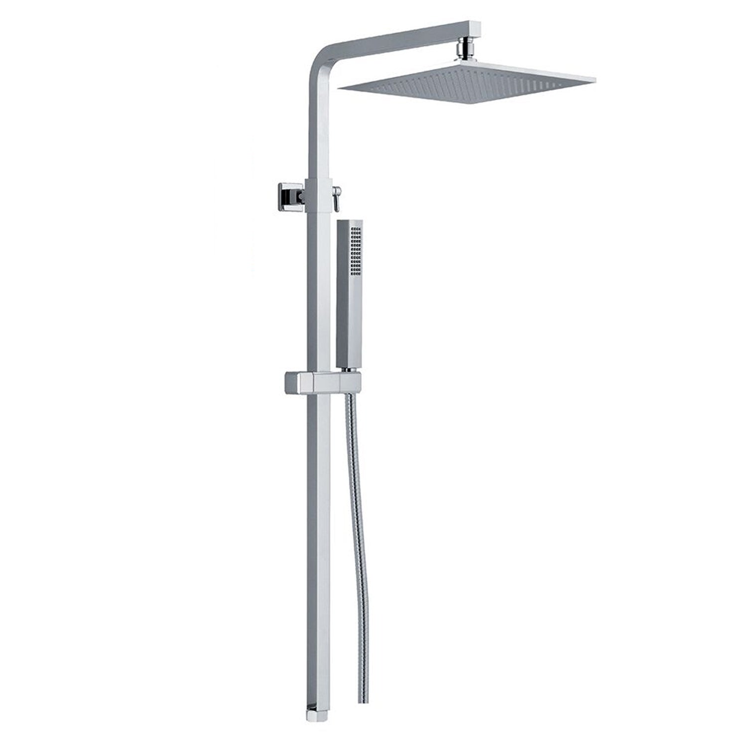 Colonna doccia quadra 25mm con soffione