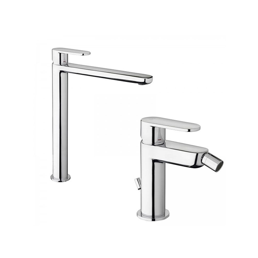 Paffoni Candy miscelatore lavabo alto + bidet c/scarico by CeramicStore | Lo specialista del tuo bagno