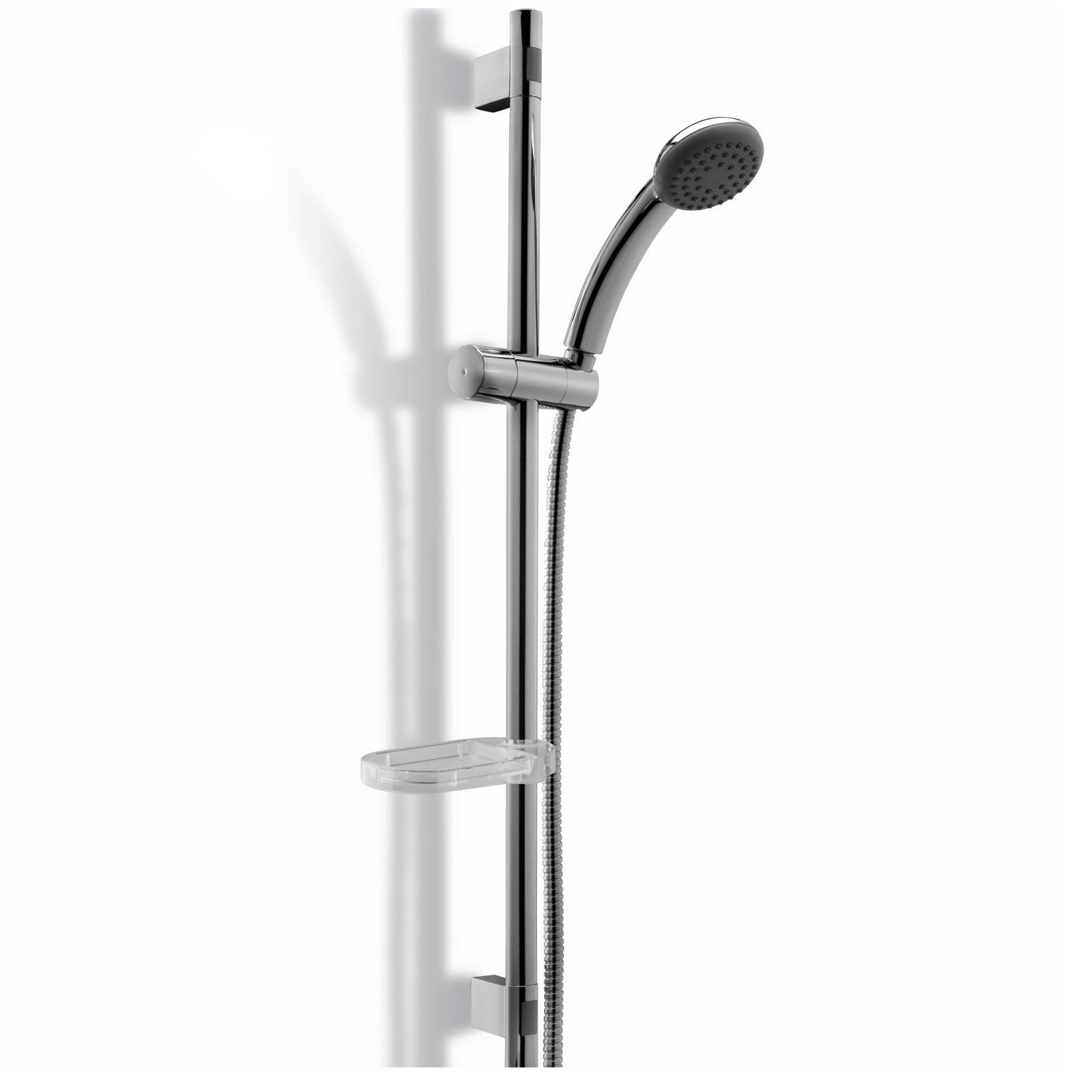  Saliscendi doccia Paffoni con asta in metallo modello Trieste con doccetta monogetto by CeramicStore | Lo specialista del tuo bagno