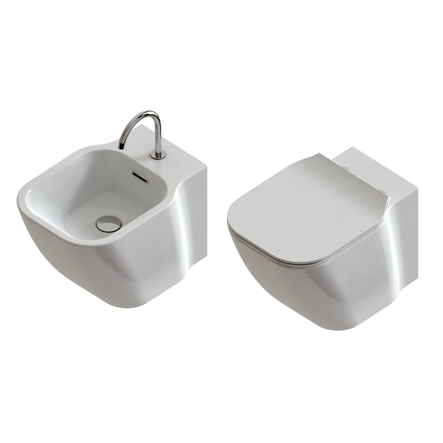  Sanitari senza brida sospesi Domus Falerii F50 Special Wc