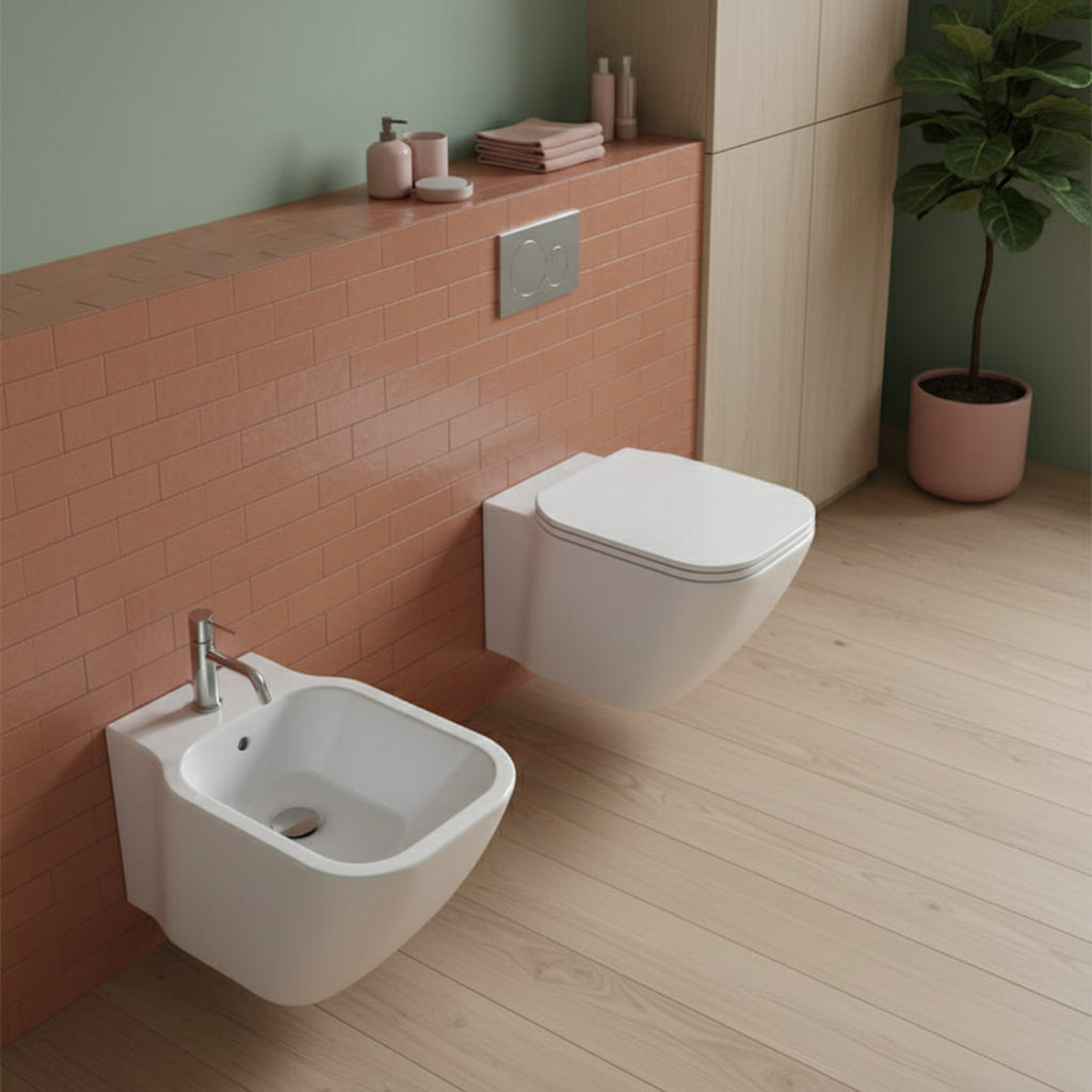 Sanitari senza brida sospesi Domus Falerii F50 Special Wc