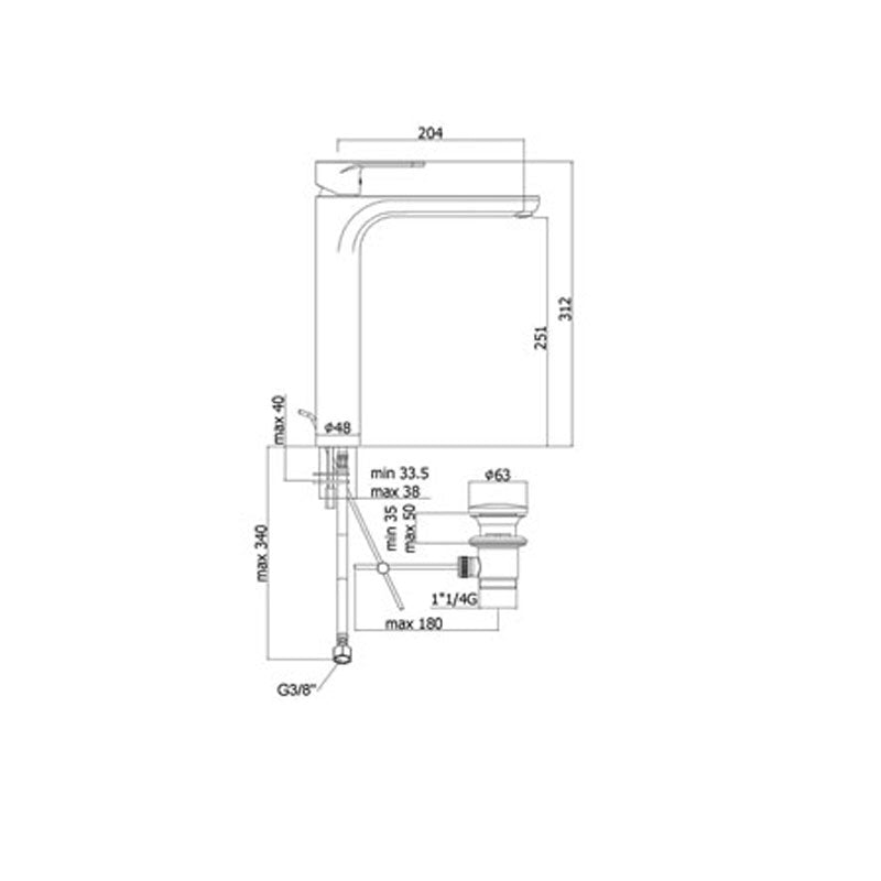  Set di miscelatori Paffoni Green lavabo alto e bidet by CeramicStore | Lo specialista del tuo bagno