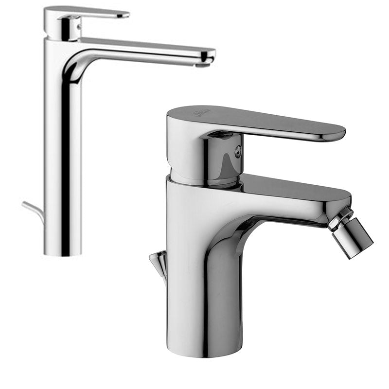Set di miscelatori Paffoni Green lavabo alto e bidet by CeramicStore | Lo specialista del tuo bagno