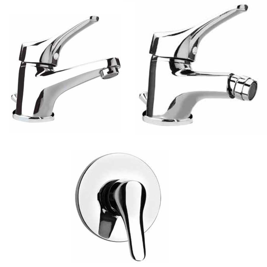 Set di miscelatori da bagno per lavabo