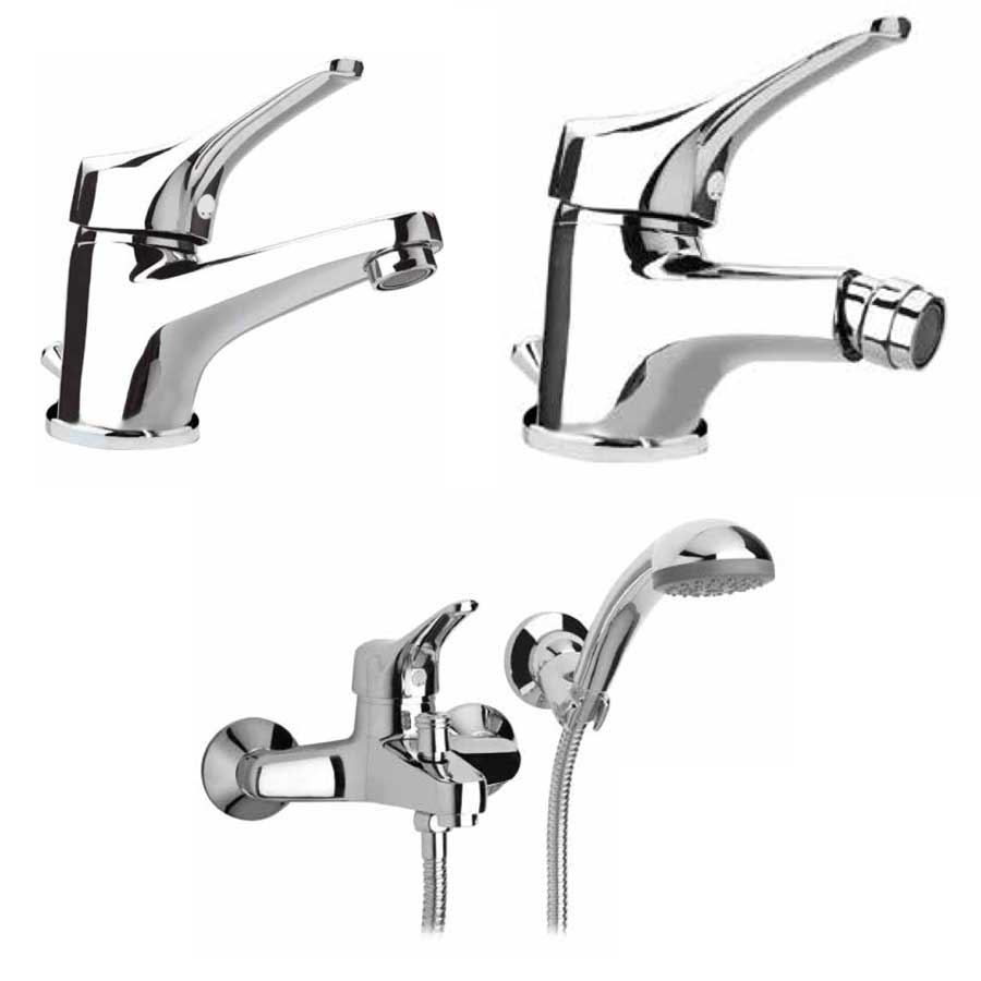 Set di miscelatori da bagno per lavabo