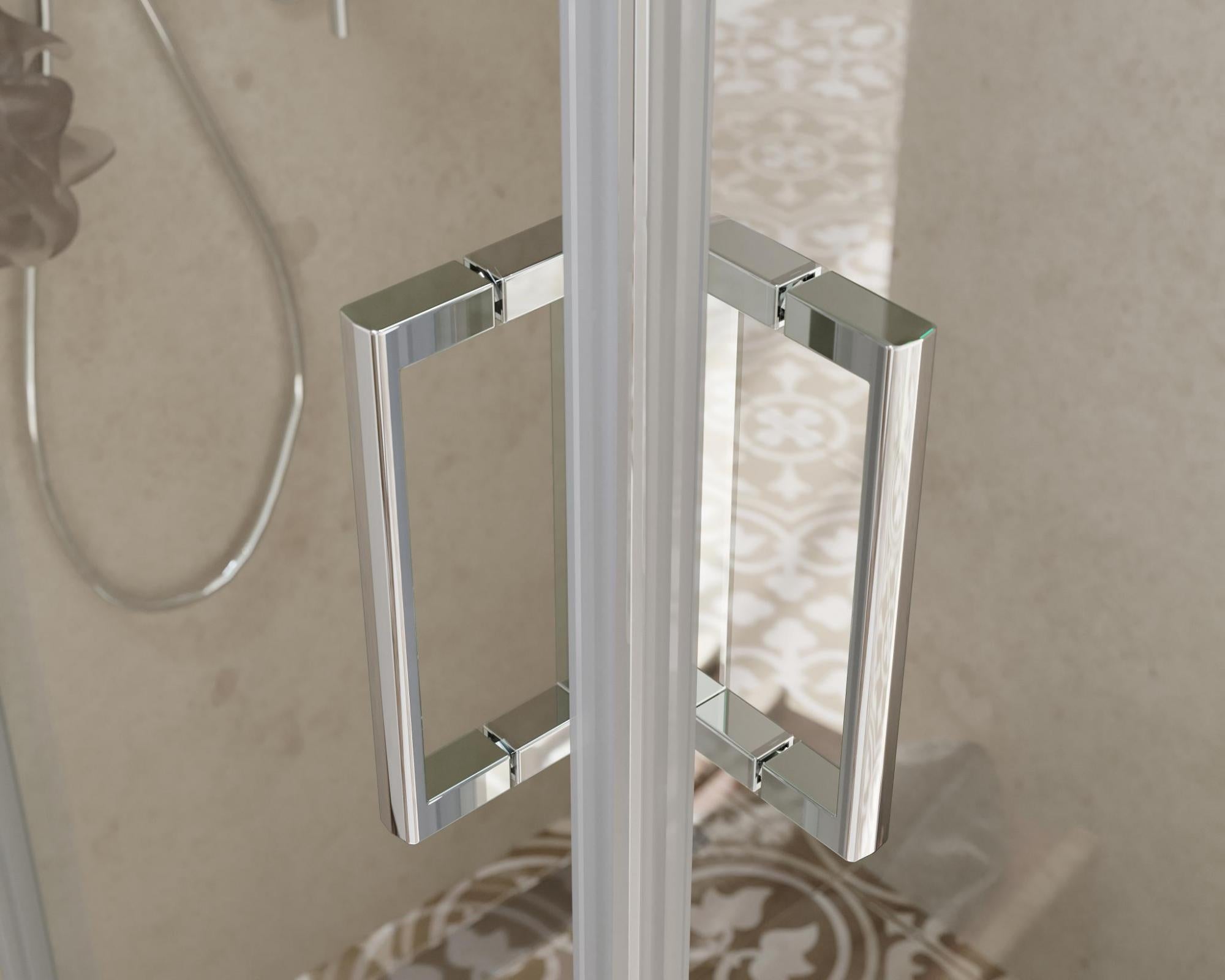  Box doccia modello Camille 70x90 cm vetro trasparente e porte scorrevoli by CeramicStore | Lo specialista del tuo bagno