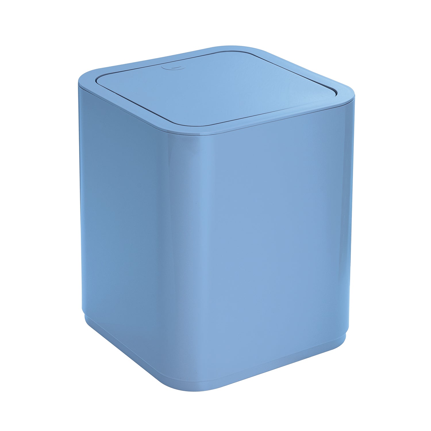 6309-86 - Cestino gettacarte Capienza 8 lt da appoggio Gedy linea Seventy - Finitura Celeste