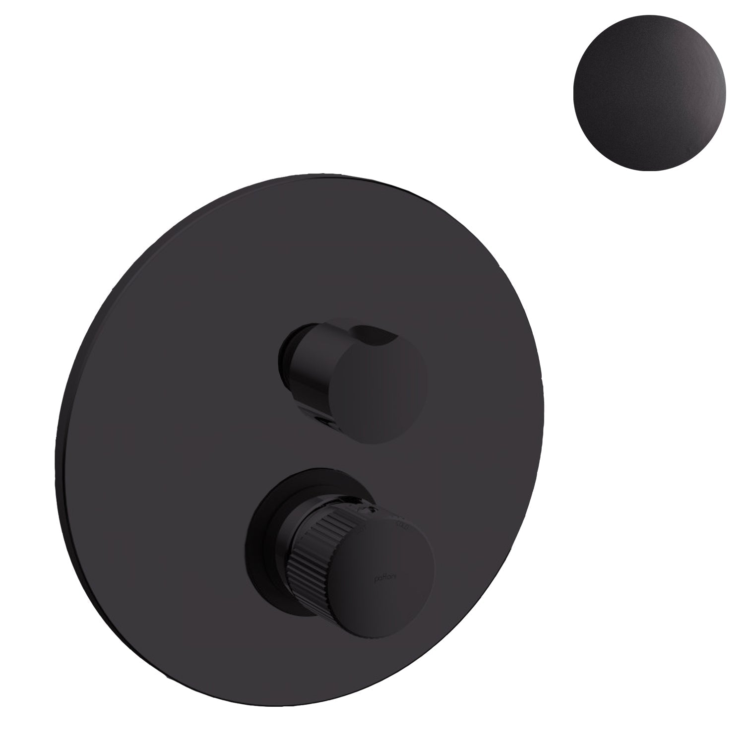  Kit doccia Paffoni serie Jo con soffione miscelatore e doccetta nero opaco by CeramicStore | Lo specialista del tuo bagno