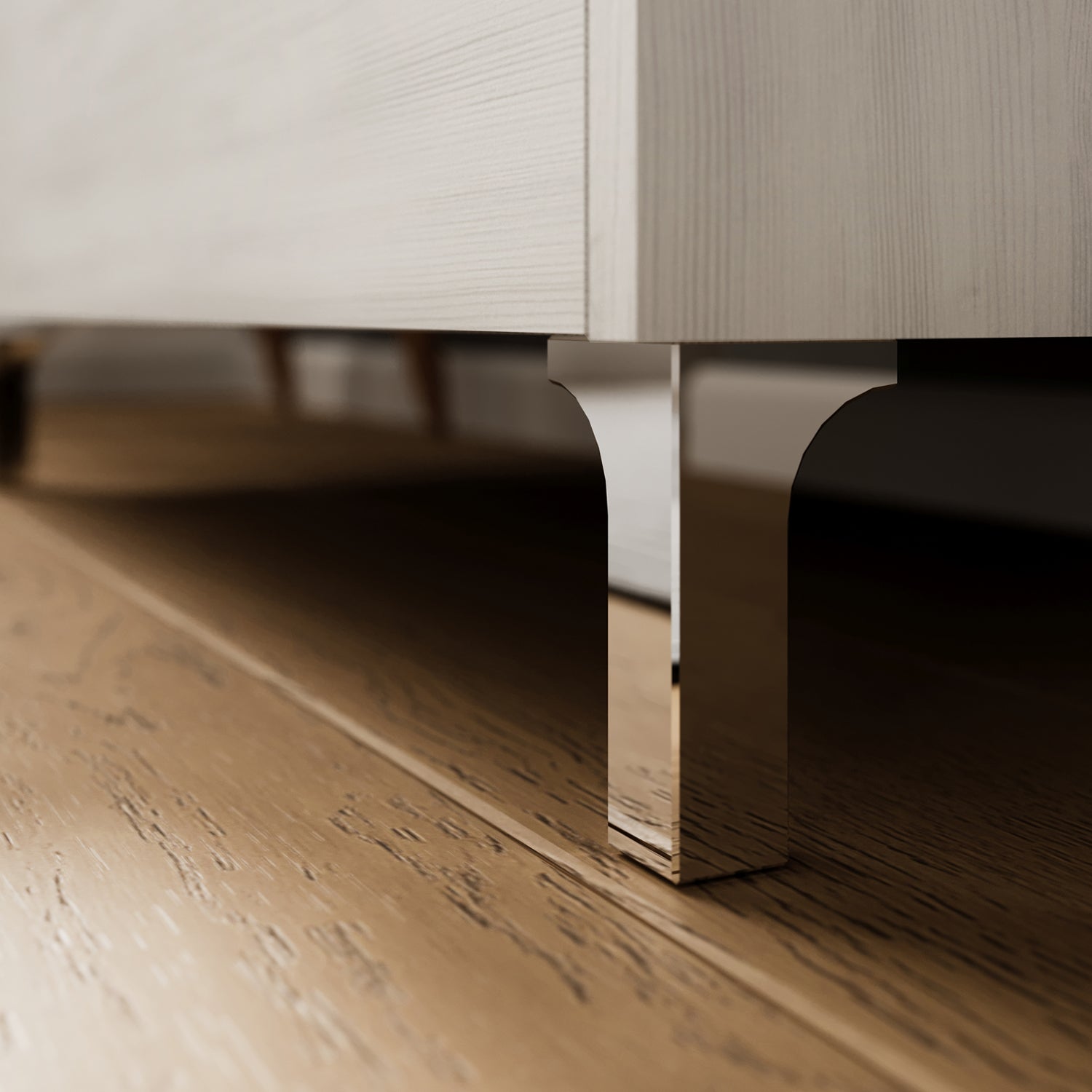  specchio e lampada - Rovere Bianco by CeramicStore | Lo specialista del tuo bagno