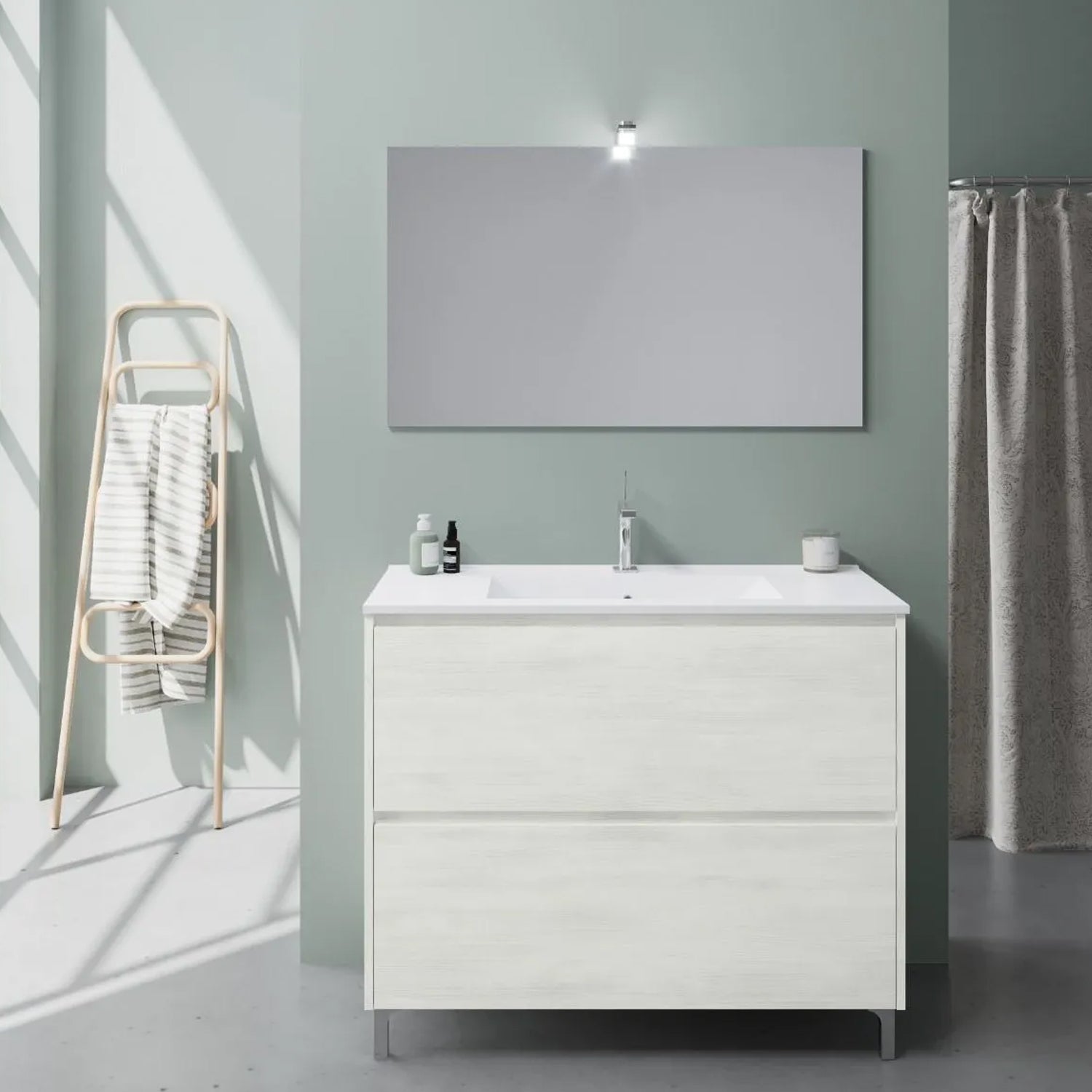 Mobile bagno Cubi&Co Berlino 100 con lavabo