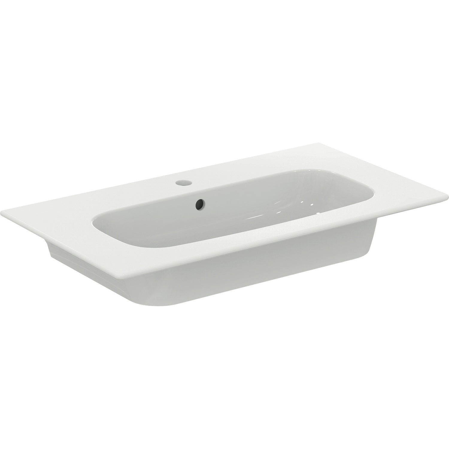 Lavabo top Ideal Standard i.life A 84×46 cm con foro miscelatore