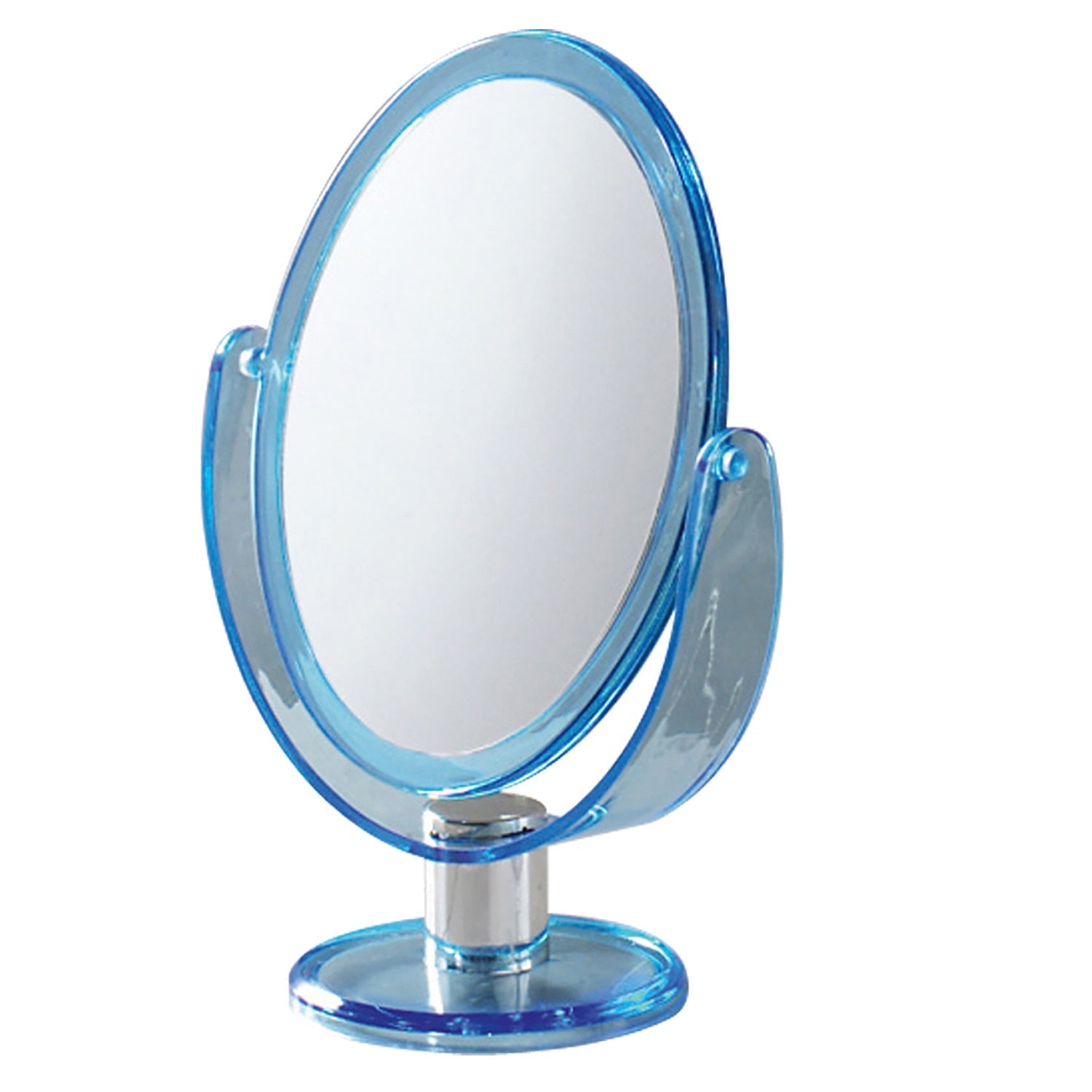 Specchio ovale ingranditore bifacciale di Gedy - Blu by CeramicStore | Lo specialista del tuo bagno