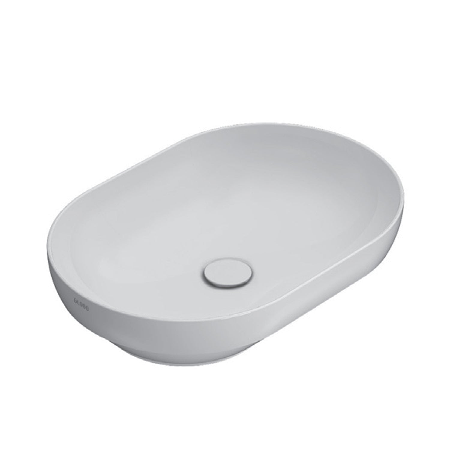 Lavabo ceramica bianca opaca Globo T-Edge installazione d'appoggio o a incasso by CeramicStore | Lo specialista del tuo bagno