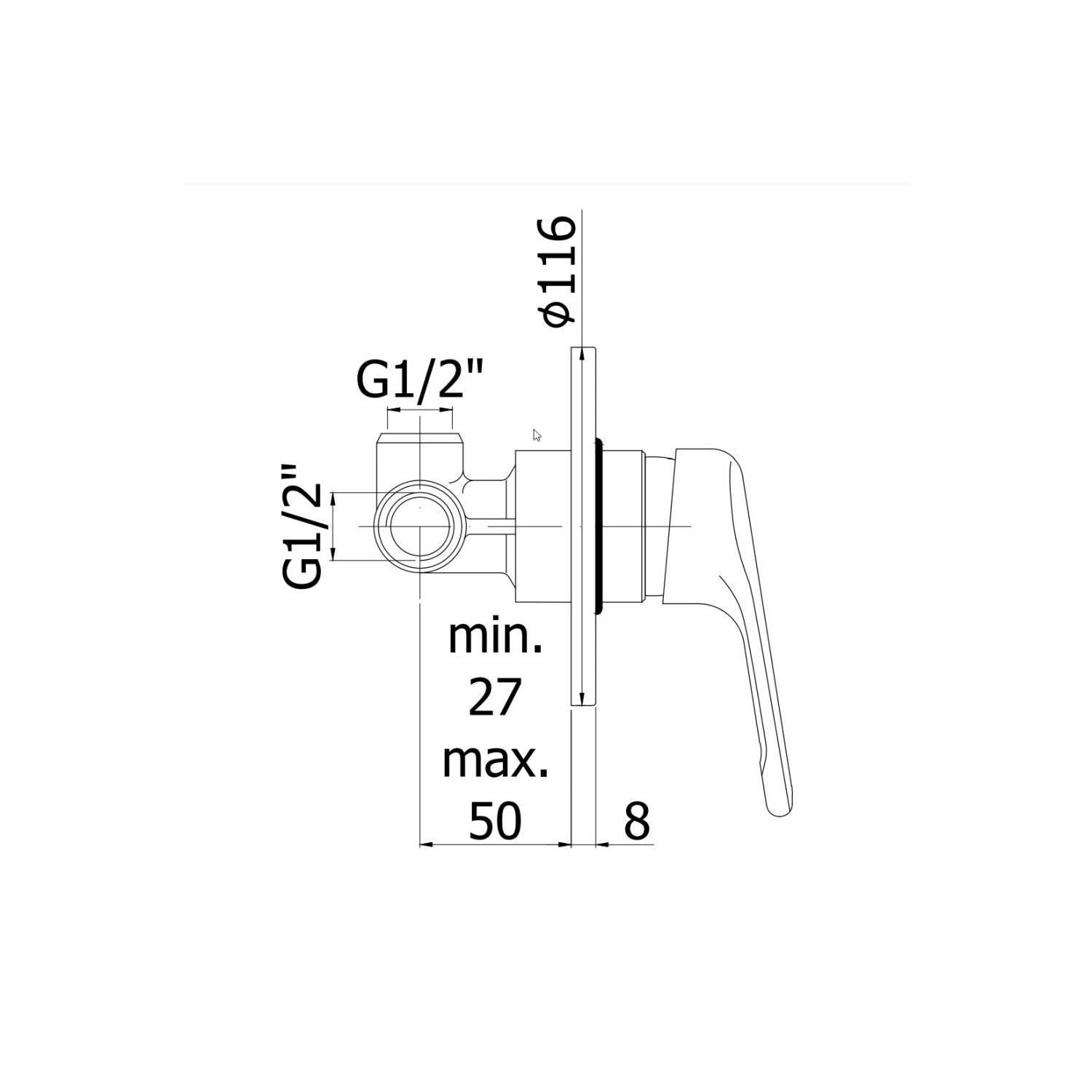  Miscelatore doccia incasso serie Pegaso di Paffoni - Cromo by CeramicStore | Lo specialista del tuo bagno