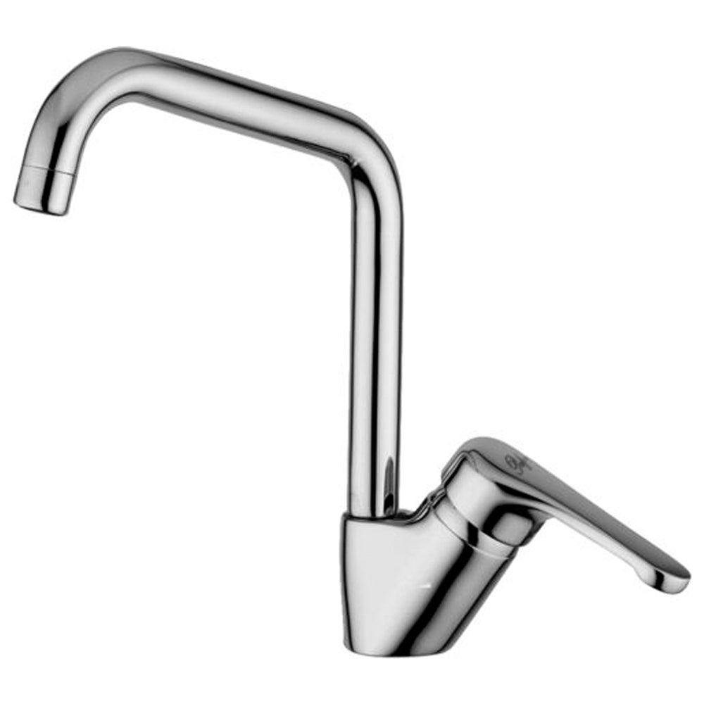 Miscelatore monocomando lavello con canna alta serie Pegaso di Paffoni - Cromo by CeramicStore | Lo specialista del tuo bagno