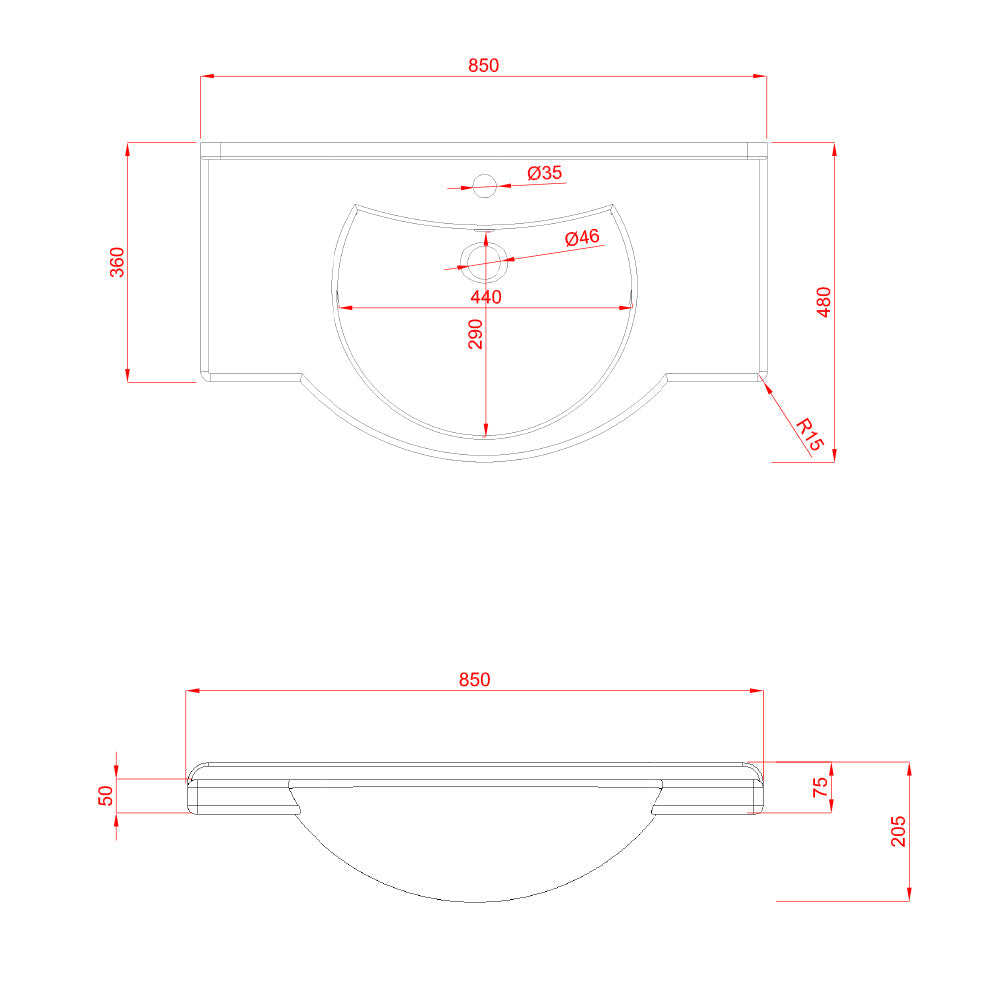  Mobile bagno a terra modello Rimini09 cm 115x195x48 in finitura larice by CeramicStore | Lo specialista del tuo bagno