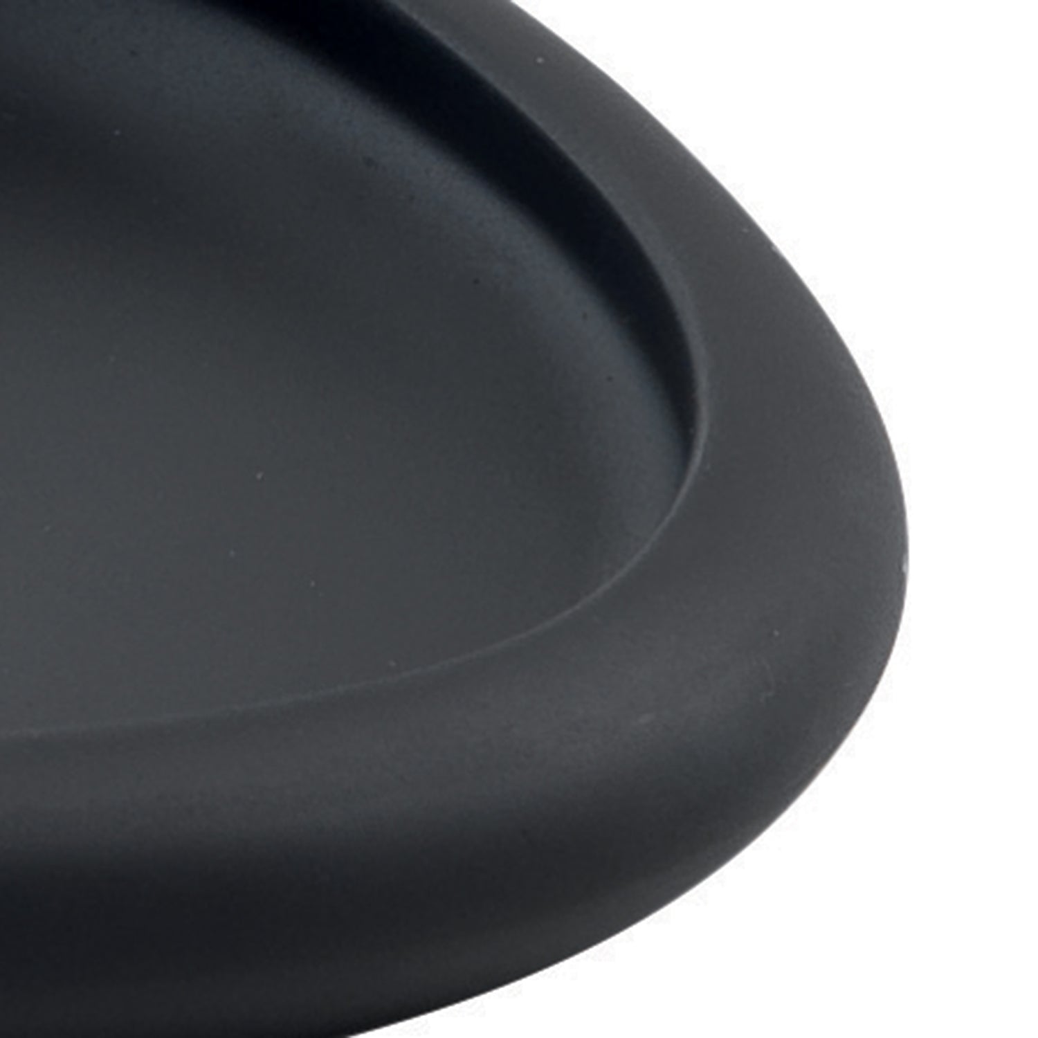  Portasapone da appoggio Gedy serie Iside - Nero Matt