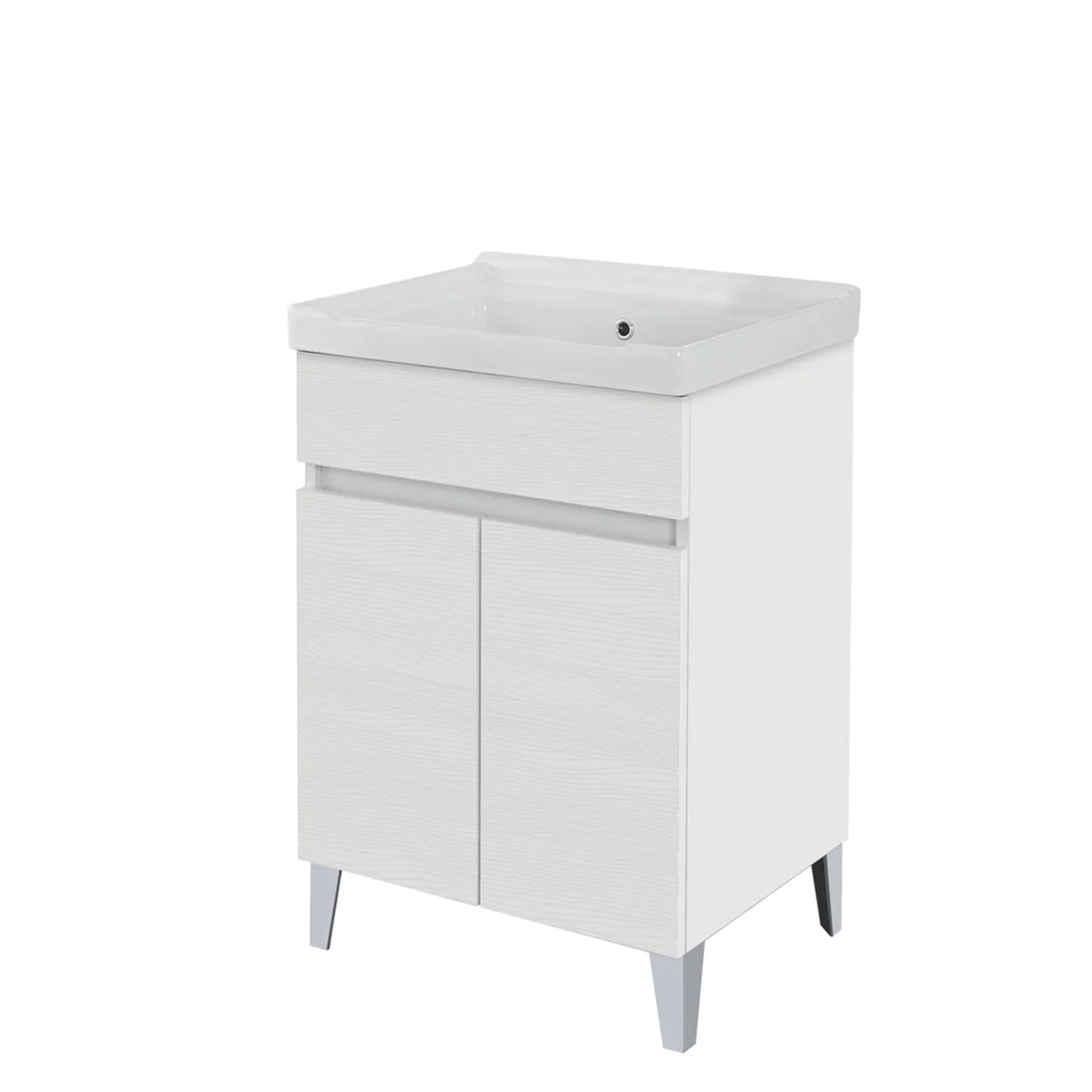 900342 - Lavatoio da Bagno 60 cm con Vasca in Ceramica Collezione Aurora Bathcore