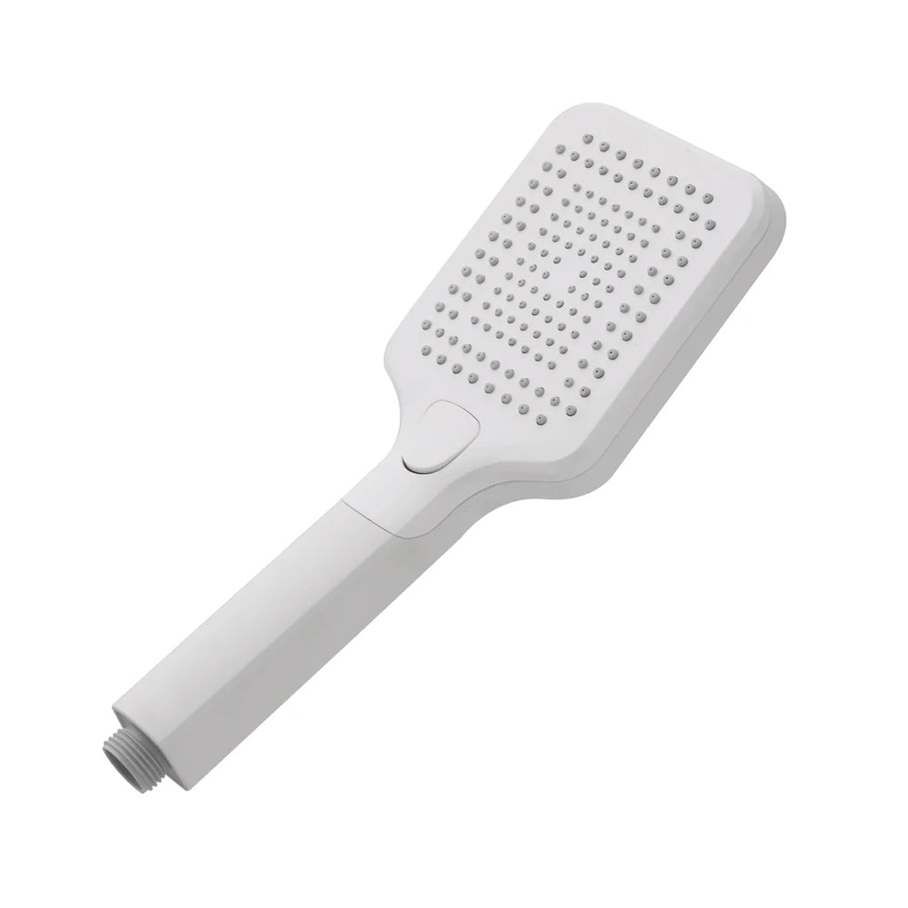 Doccetta quadrata 3 funzioni Anticalcare Serie Aqua Collection DocciaGo in ABS 26,6 x 9,8 cmâ€“ Bianco