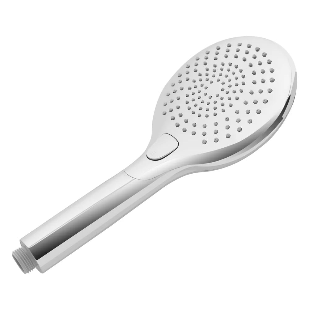 Doccetta rotonda 3 funzioni Anticalcare Serie Aqua Collection DocciaGo in ABS 26,5x12,5 cm - Cromo