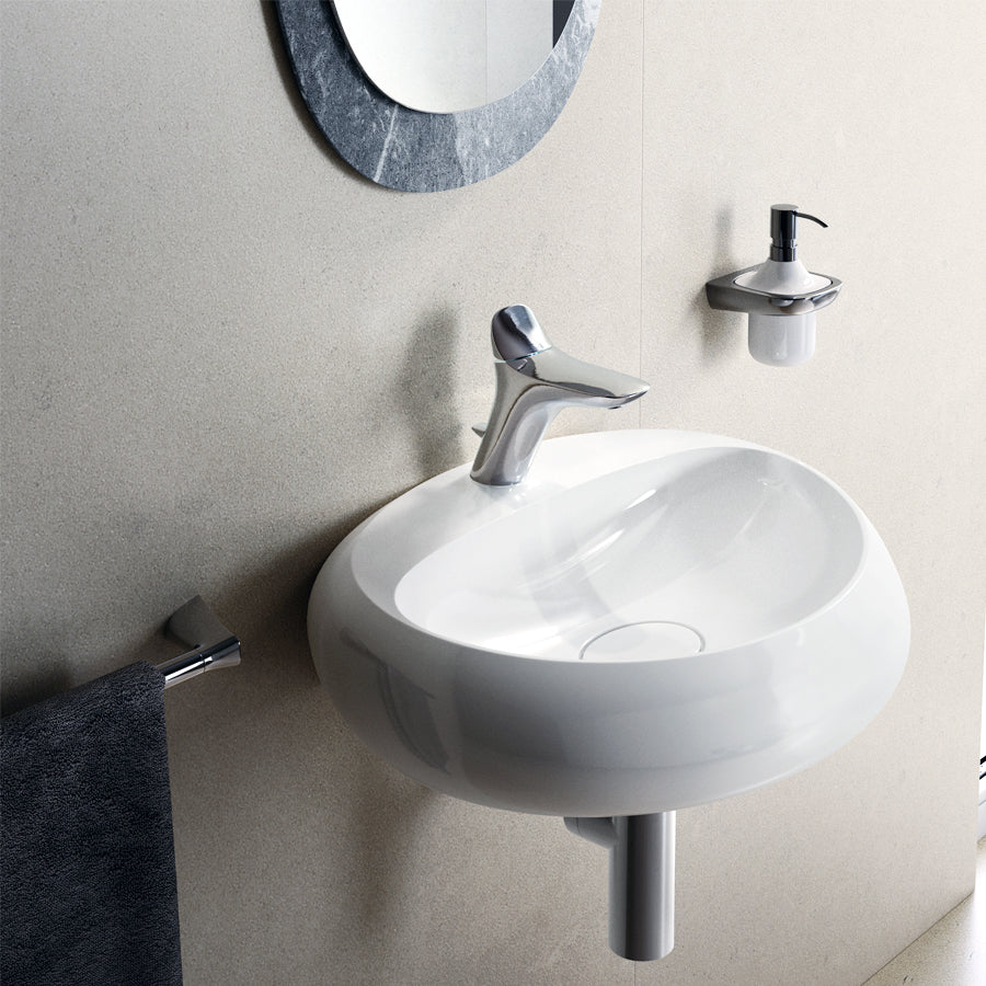  Lavabo sospeso modello Cloud Rak Ceramics cm 55x42