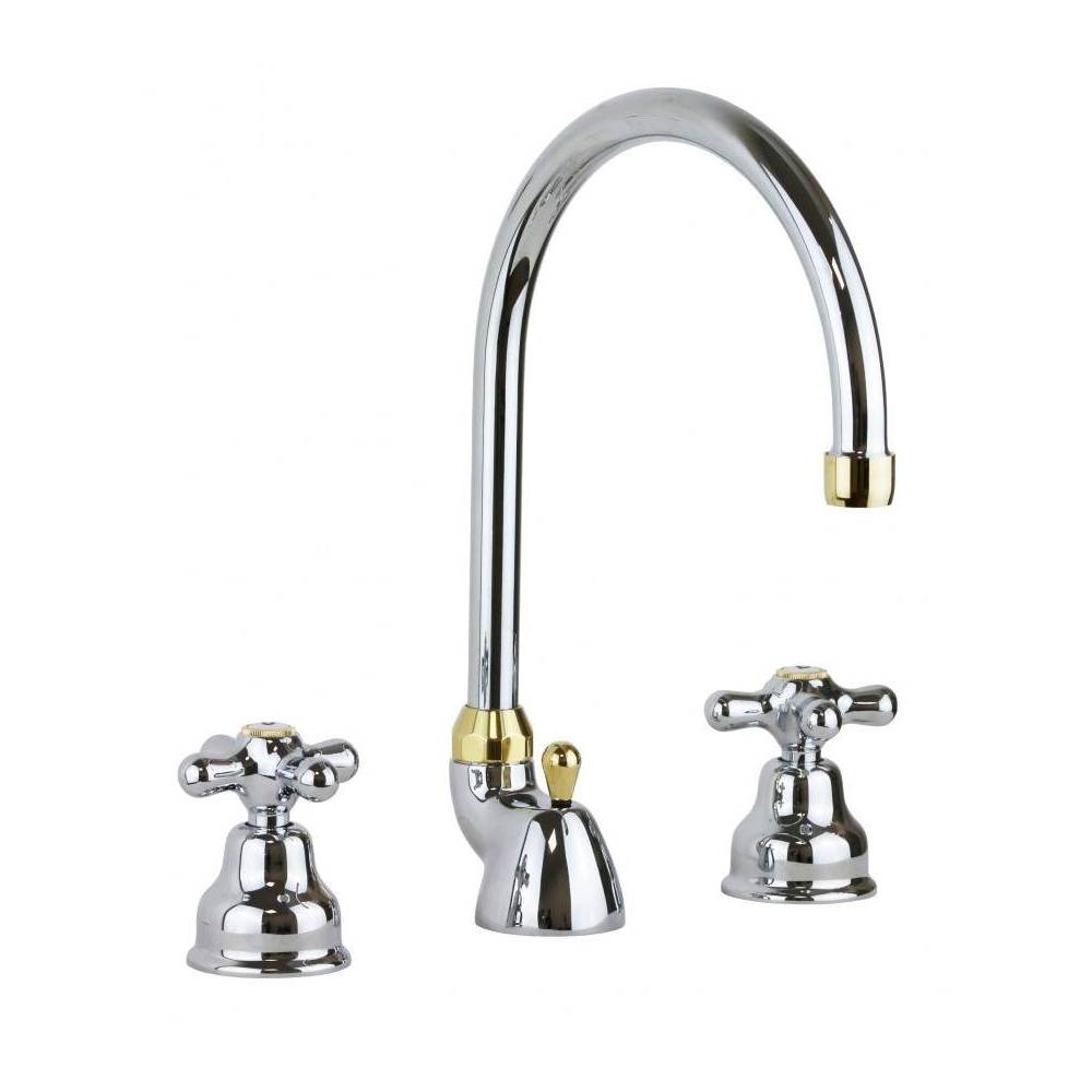 Rubinetto lavabo con canna orientabile serie Iris modello IRV057CO cromato oro Paffoni by CeramicStore | Lo specialista del tuo bagno