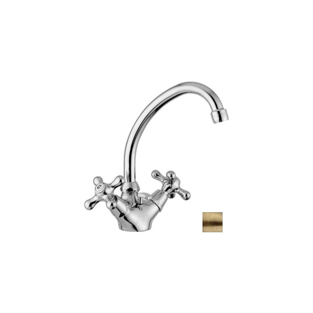 Rubinetto monoforo lavabo girevole serie Iris modello IRV077BR bronzo Paffoni by CeramicStore | Lo specialista del tuo bagno