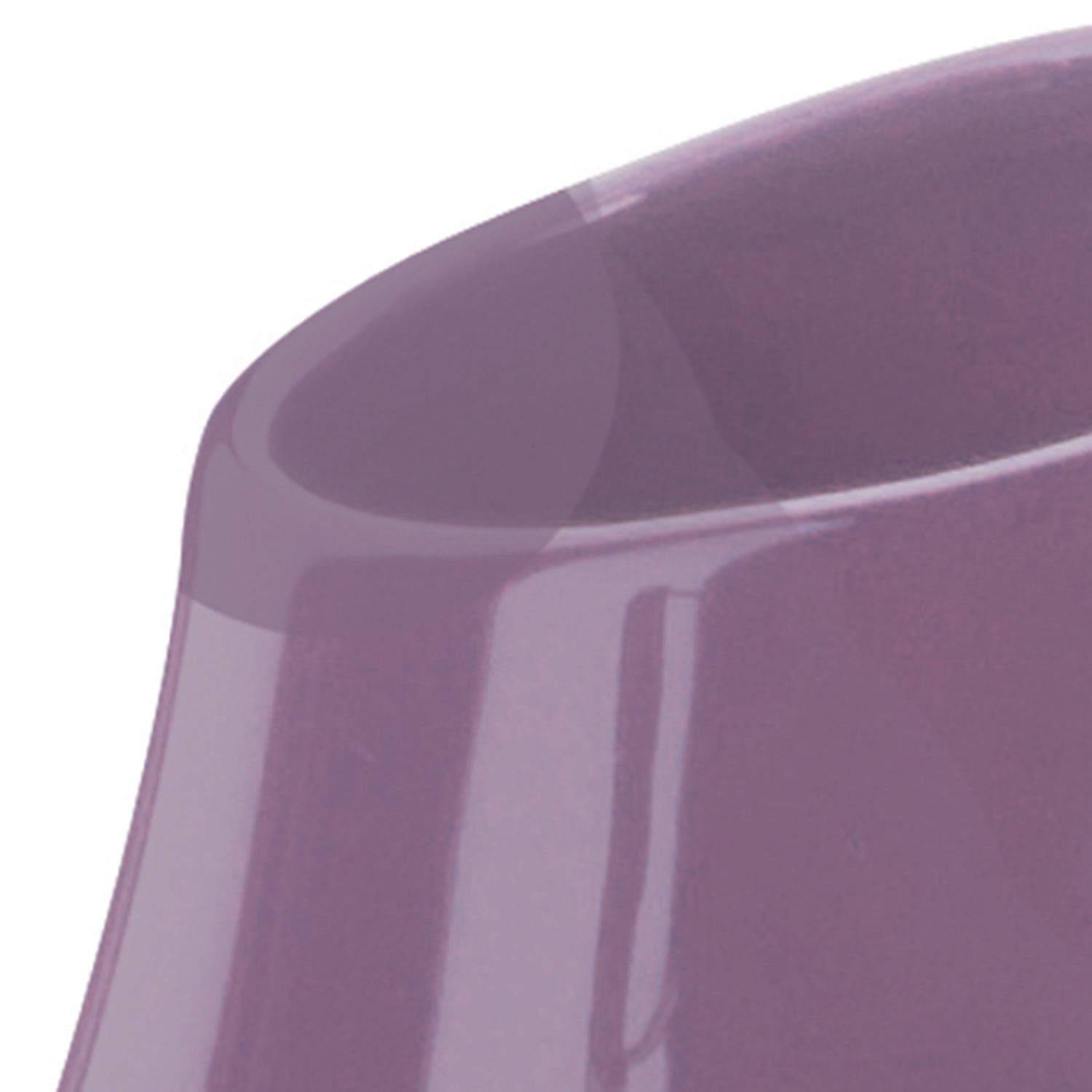  Portaspazzolini in ceramica Gedy modello Azalea - Lilla