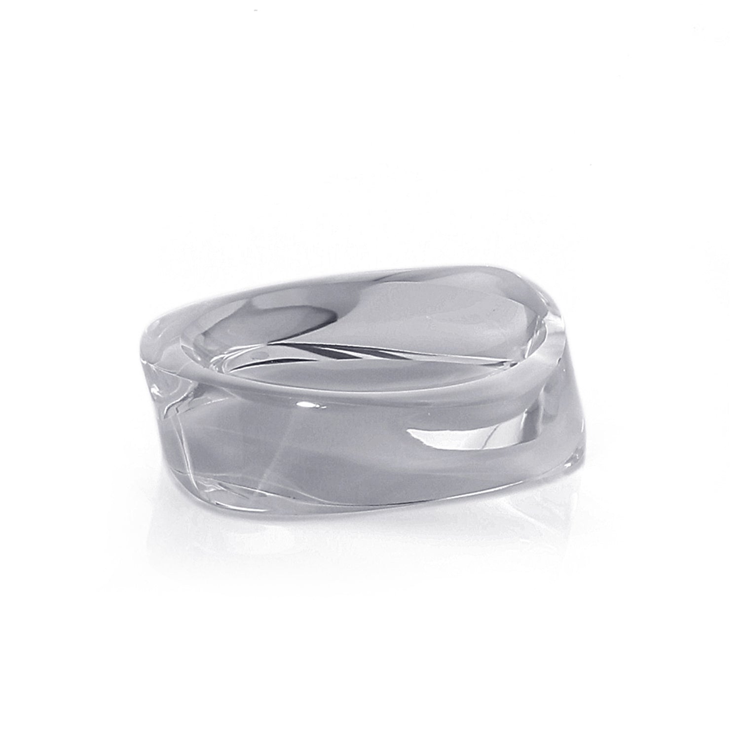 Portasapone da appoggio Gedy serie Twist - Argento