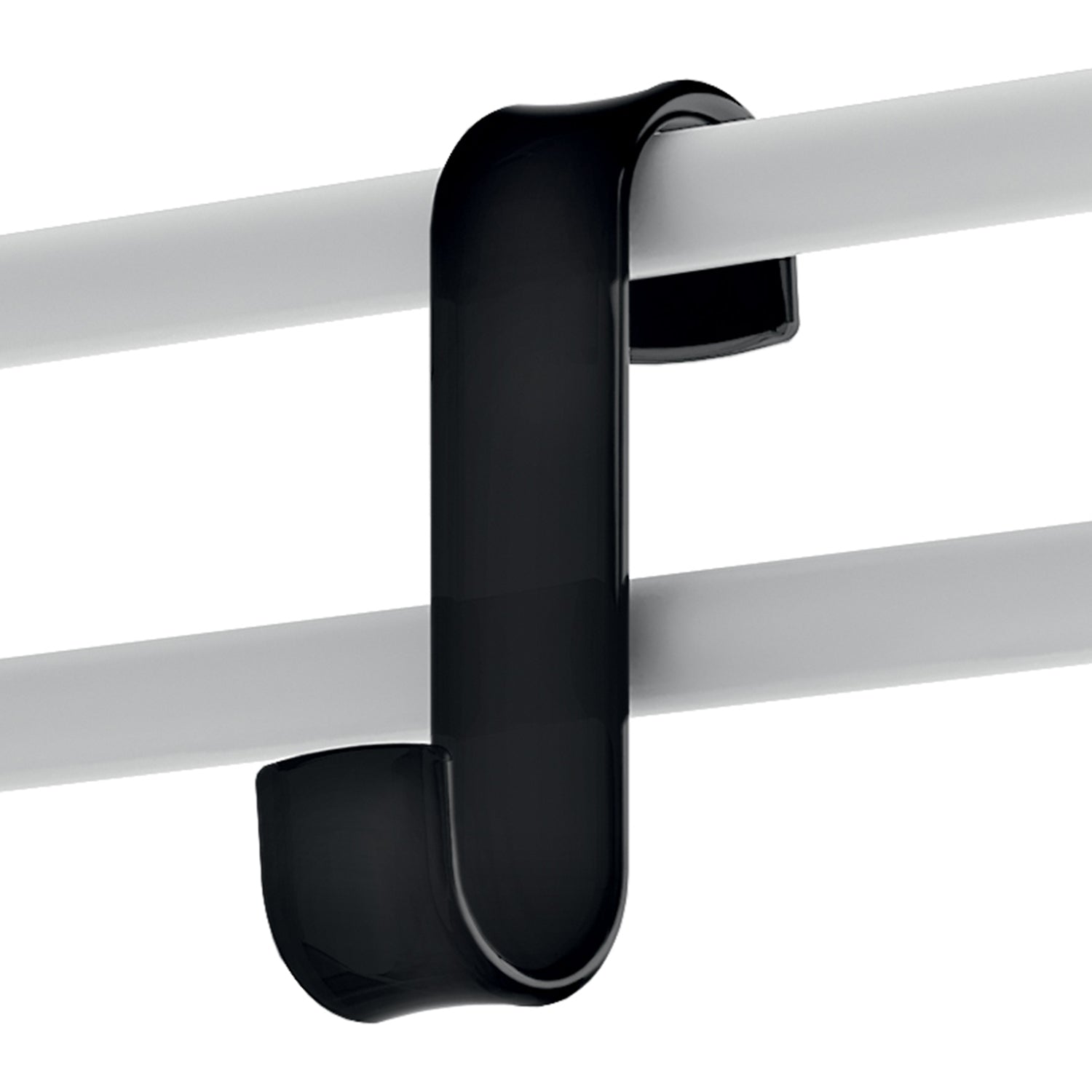  Appendiabiti per termoarredo modello Merlino - Nero by CeramicStore | Lo specialista del tuo bagno