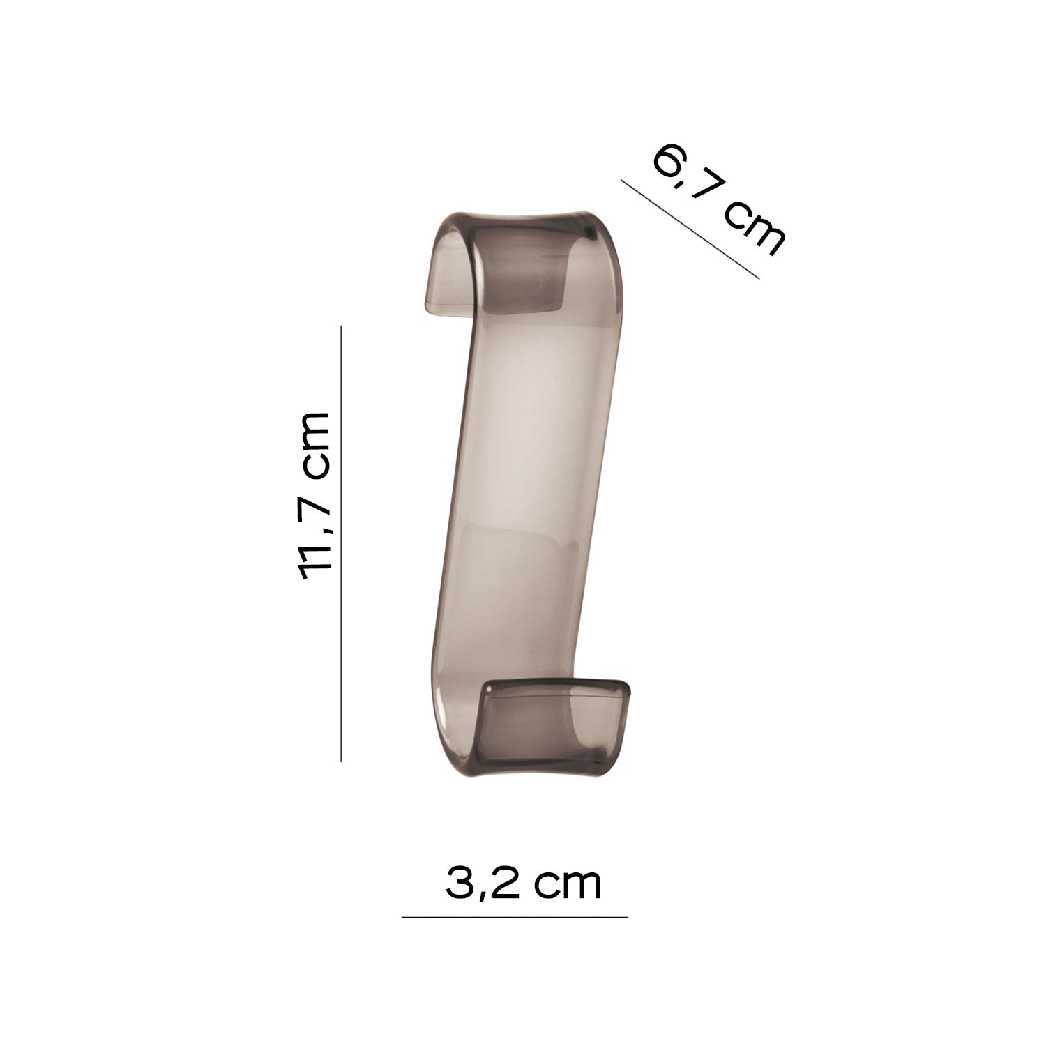  Appendiabiti per termoarredo modello Merlino - Moka by CeramicStore | Lo specialista del tuo bagno