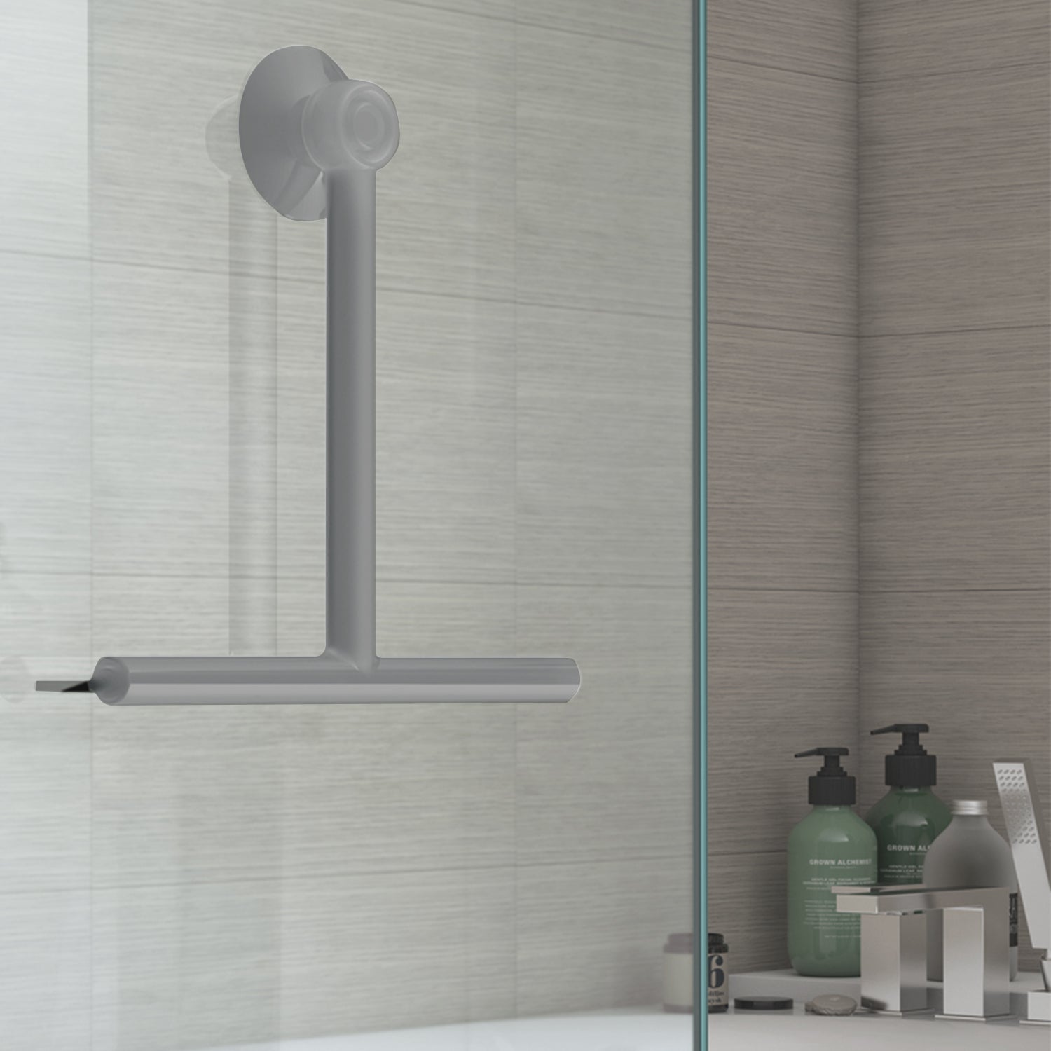  Tergivetro Gummy in resina termoplastica di Gedy - Tortora chiaro by CeramicStore | Lo specialista del tuo bagno