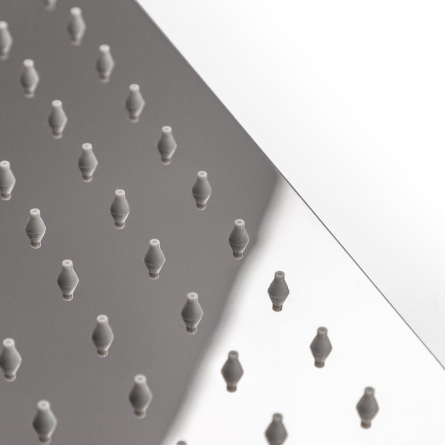  Soffione quadro modello Don 15x15 cm inox cromato by CeramicStore | Lo specialista del tuo bagno