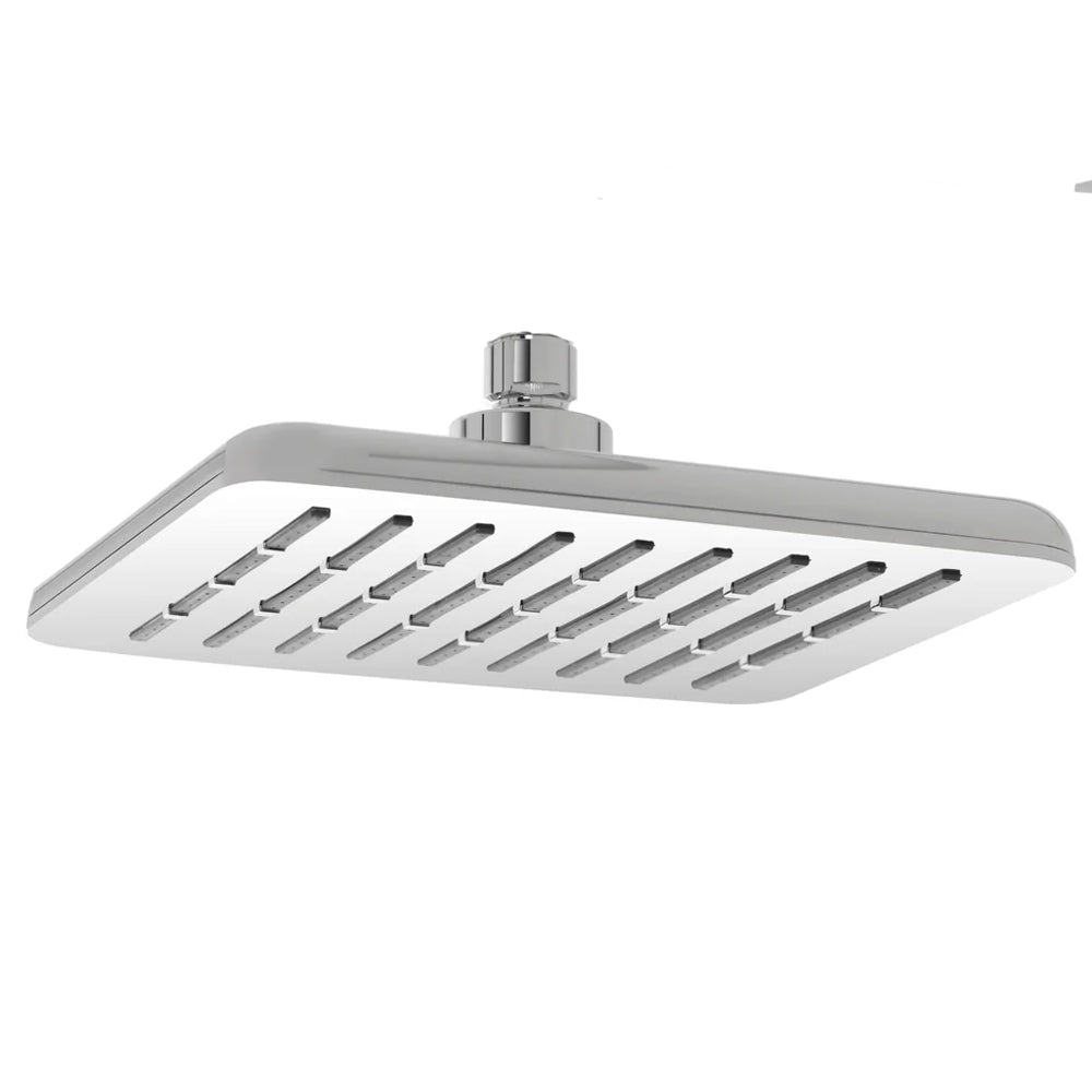 Soffione Doccia Quadrato in ABS Serie Aqua Collection - Cromo