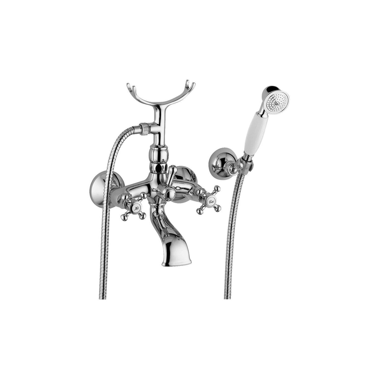 Gruppo vasca/doccia Retrà² con deviatore Paffoni serie Viola - Cromato by CeramicStore | Lo specialista del tuo bagno