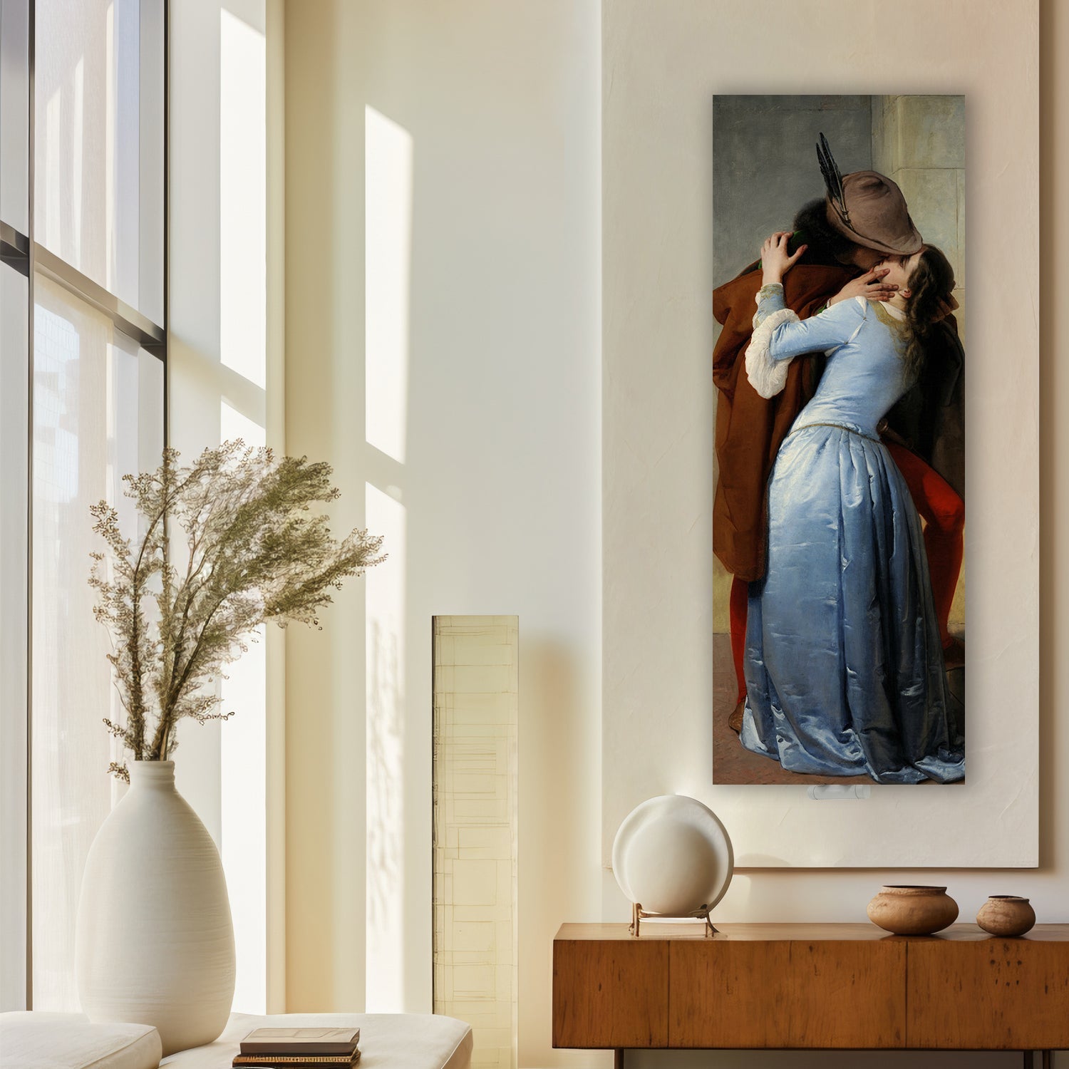  Termoarredo idraulico 200x51 cm interasse mm 50 Modello 'Il bacio di Hayez' Termocrea by CeramicStore | Lo specialista del tuo bagno