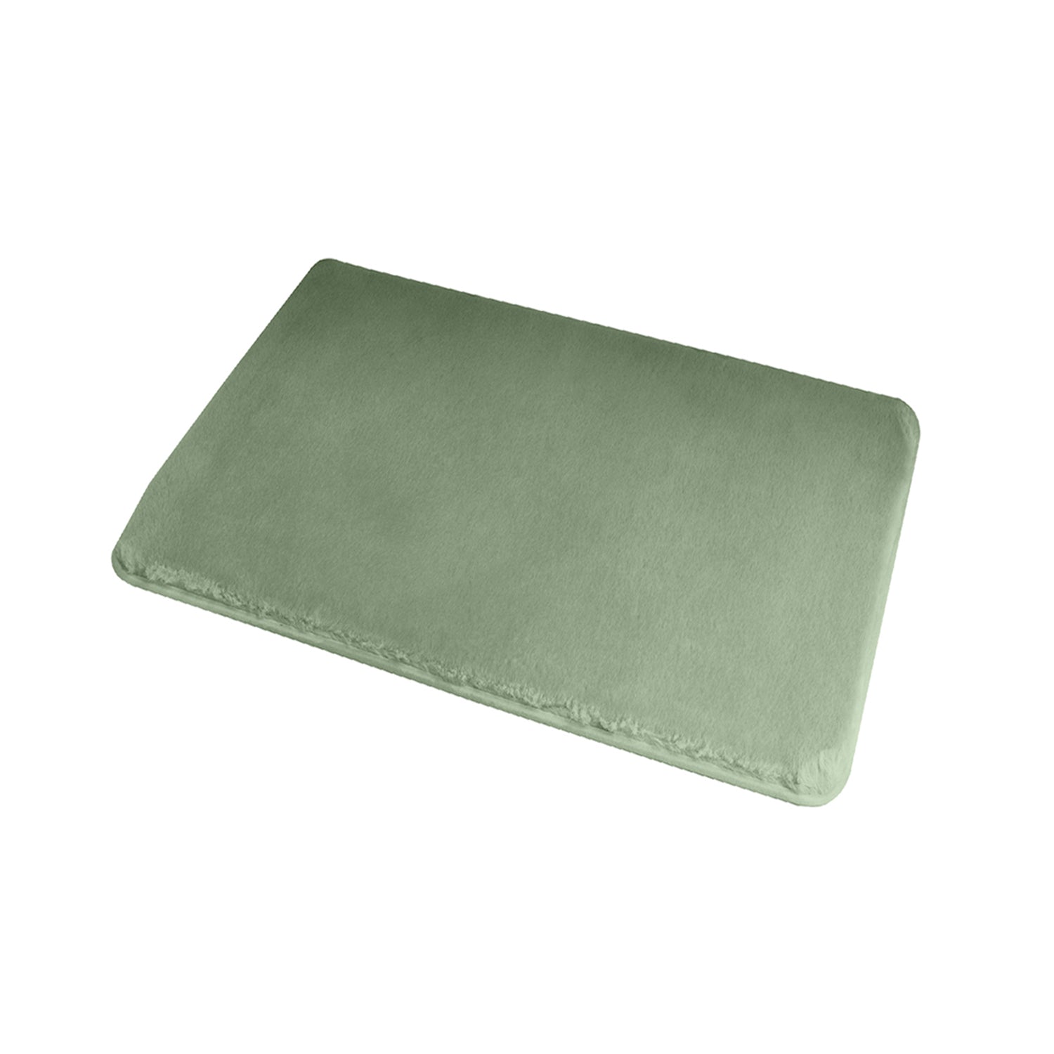 Tappeto bagno 40x60 cm modello Fuzzy di Gedy - Verde by CeramicStore | Lo specialista del tuo bagno